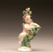 Scent bottle in the form of cupid in a bower