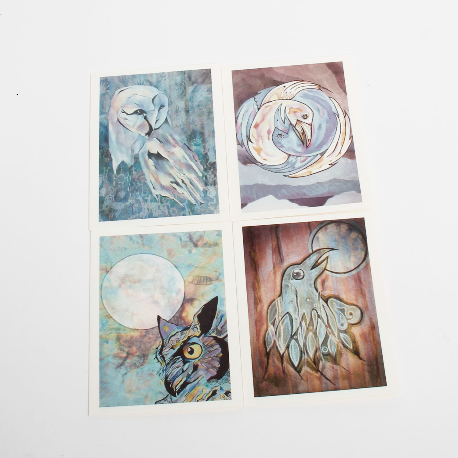 Colouring it Forward: Christiana Latham Greeting Cards (Set-of-4) Product Image 1 of 6