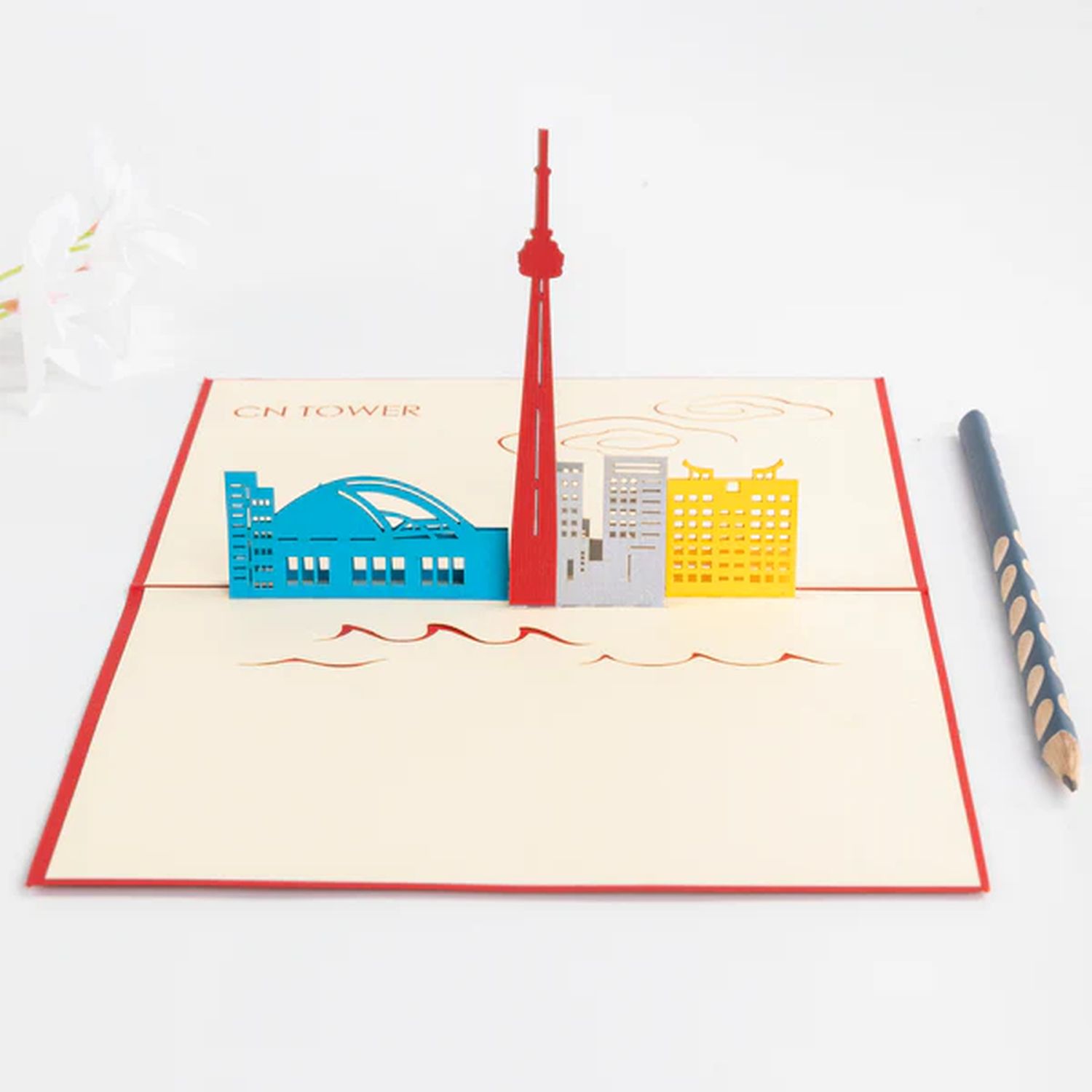 Roses without Thorns: Pop-Up Card – Toronto Product Image 2 of 4