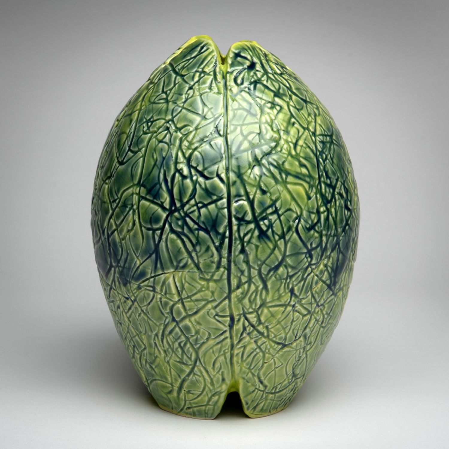 Arlene Kushnir: Green Chartreuse Vase Product Image 2 of 2