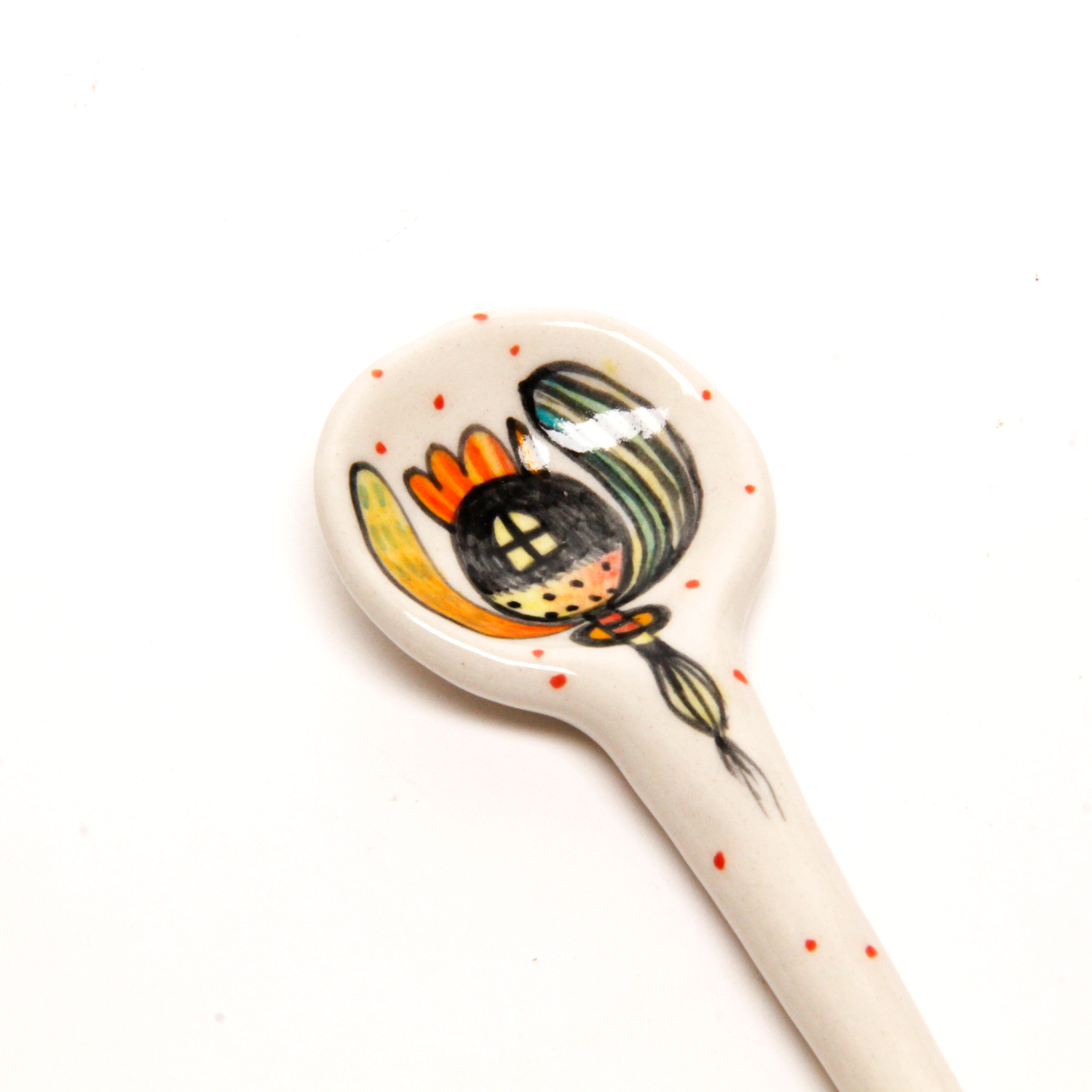 Maria Moldovan: Green House Spoon Product Image 3 of 3