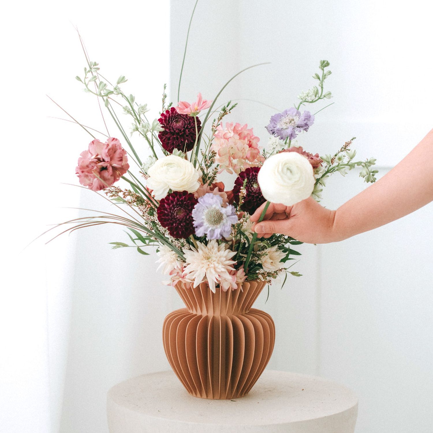 Sonnihaus Studio: MAIA Vase – Hazelnut Product Image 2 of 6