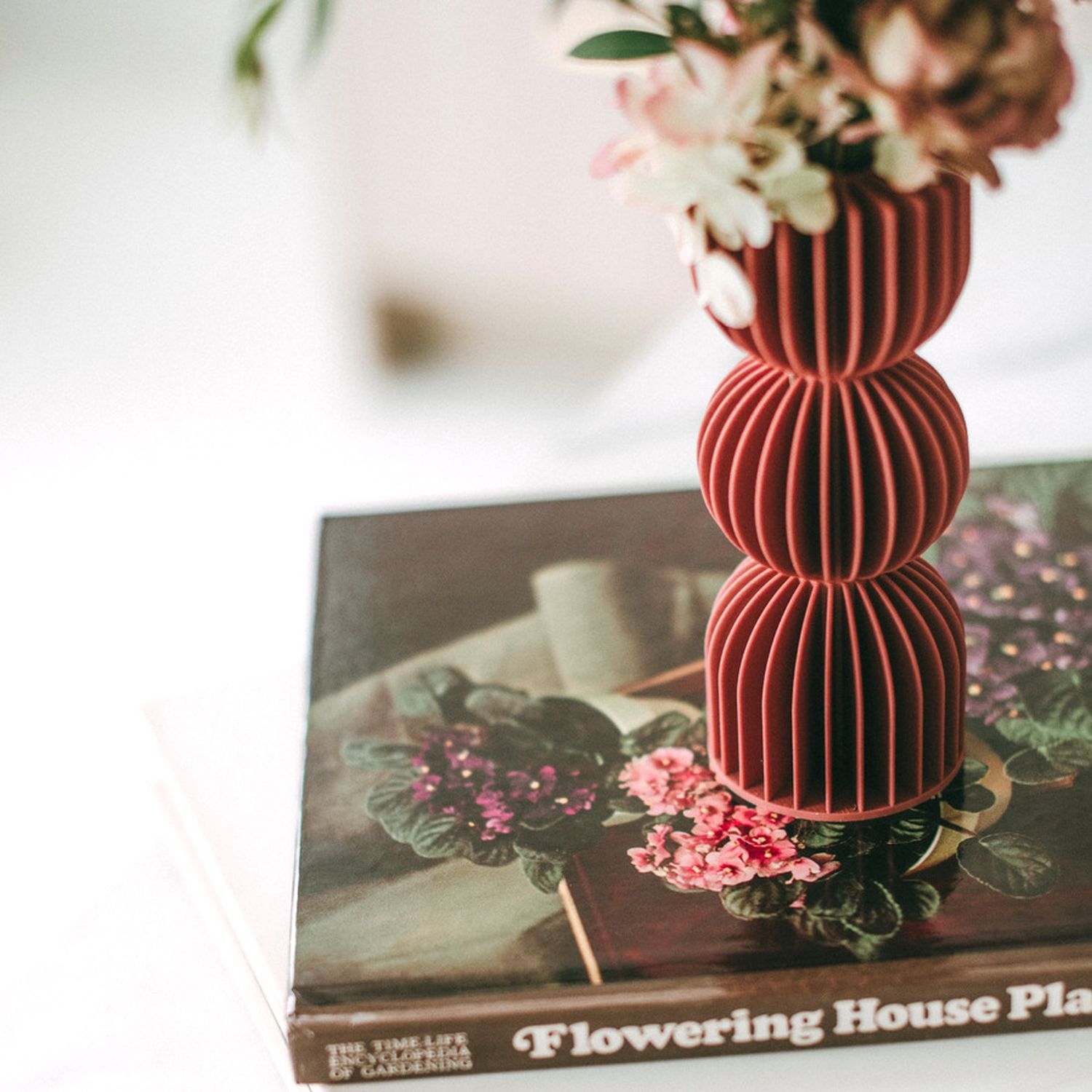 Sonnihaus Studio: BAUHAUS Vase – Terracotta Product Image 4 of 5
