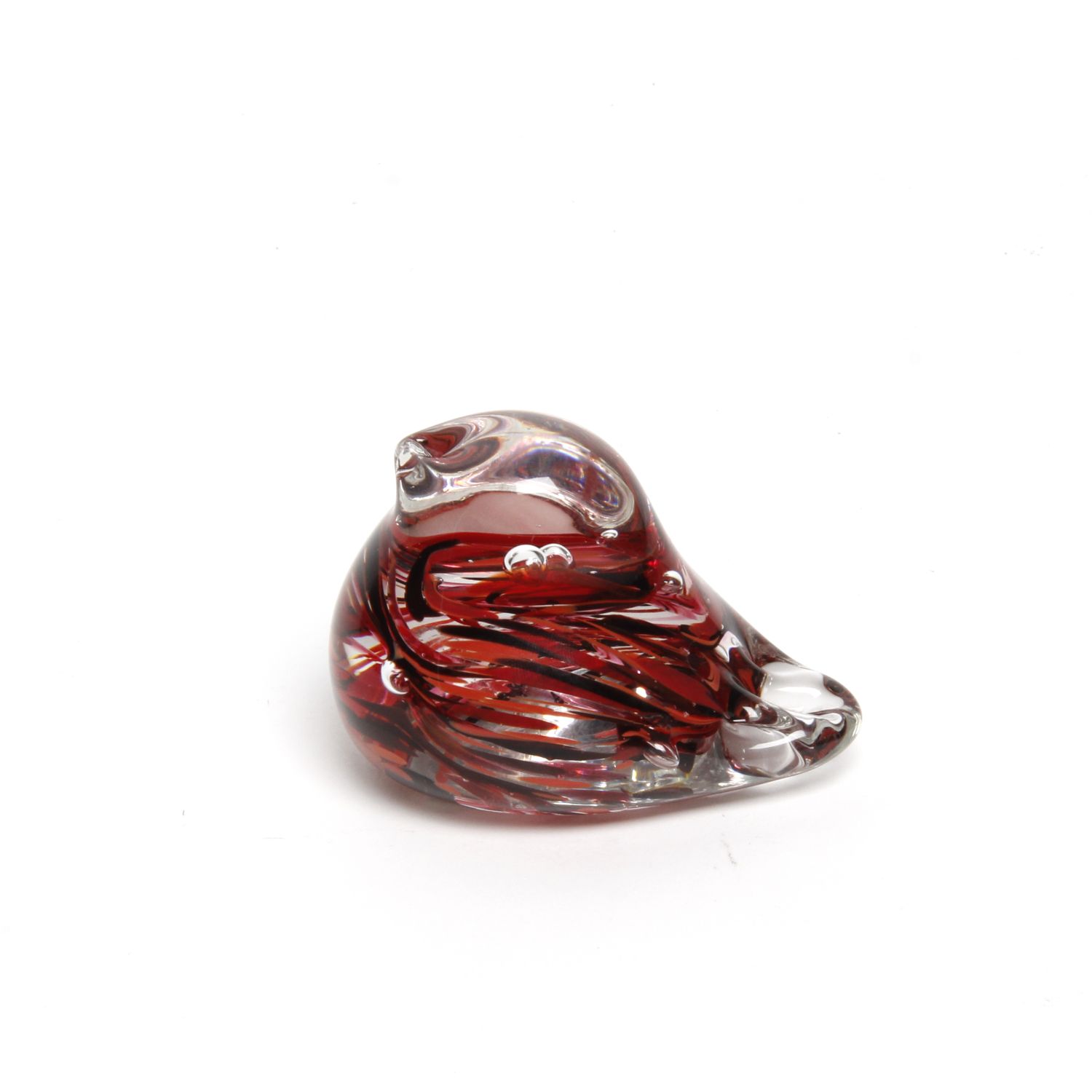 Victoria Guy: Swirled Bird in Red Product Image 3 of 5