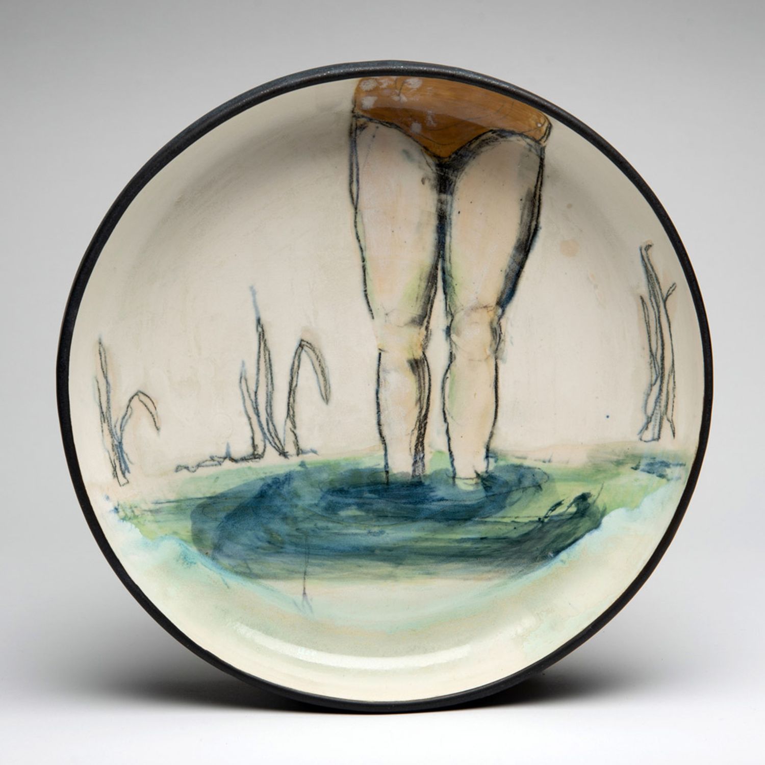 Lindsay Gravelle: Swimmer Plate Product Image 2 of 2