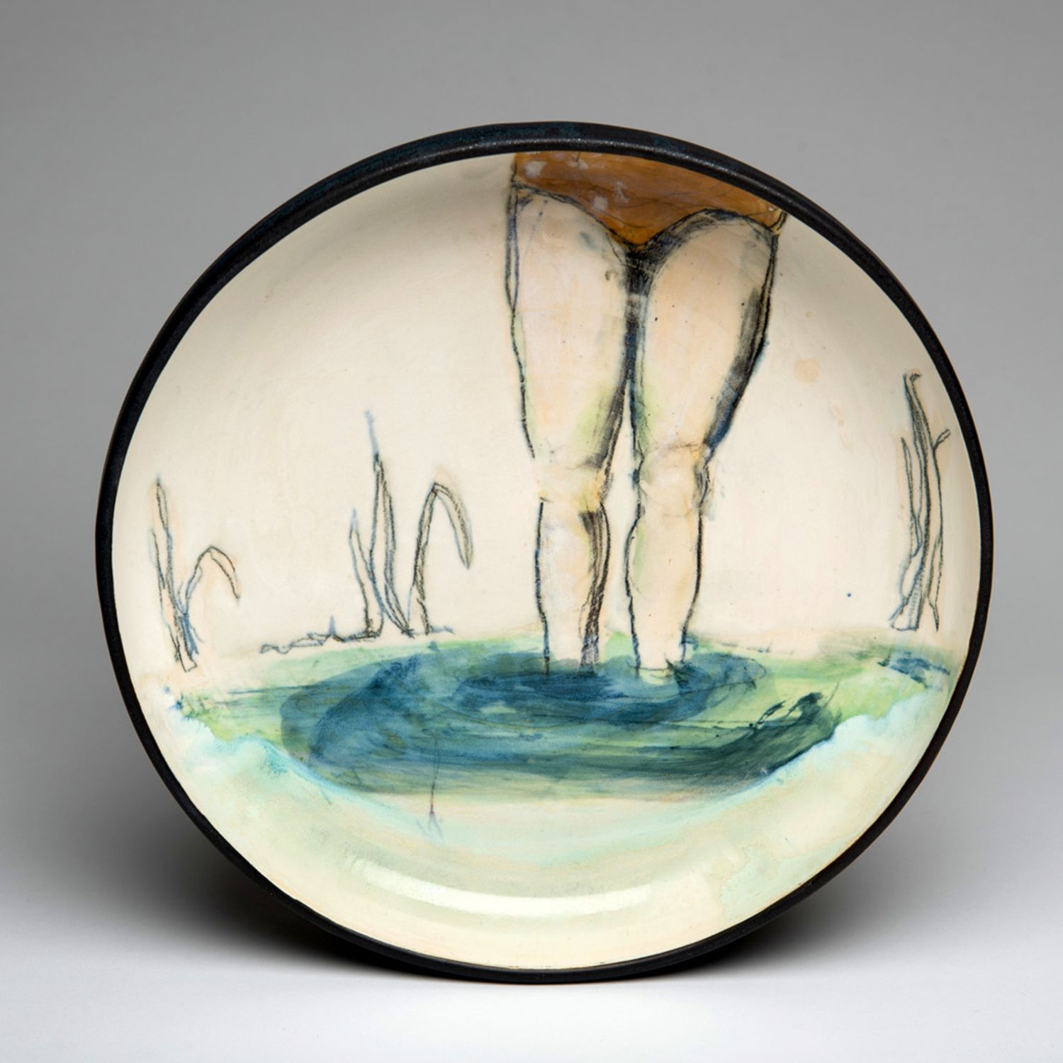 Lindsay Gravelle: Swimmer Plate Product Image 1 of 2