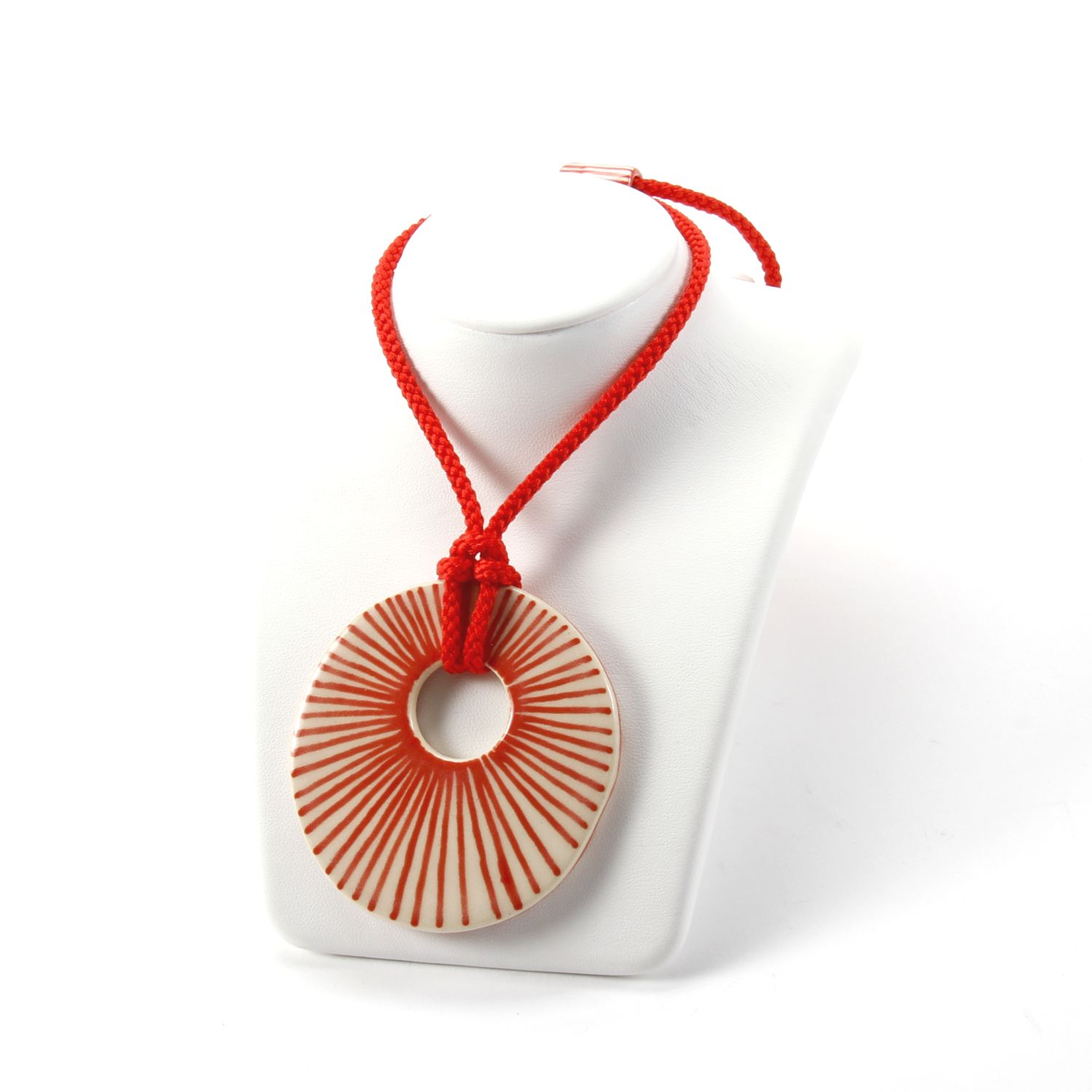 Here and Here: Pendant with Lines Product Image 1 of 3