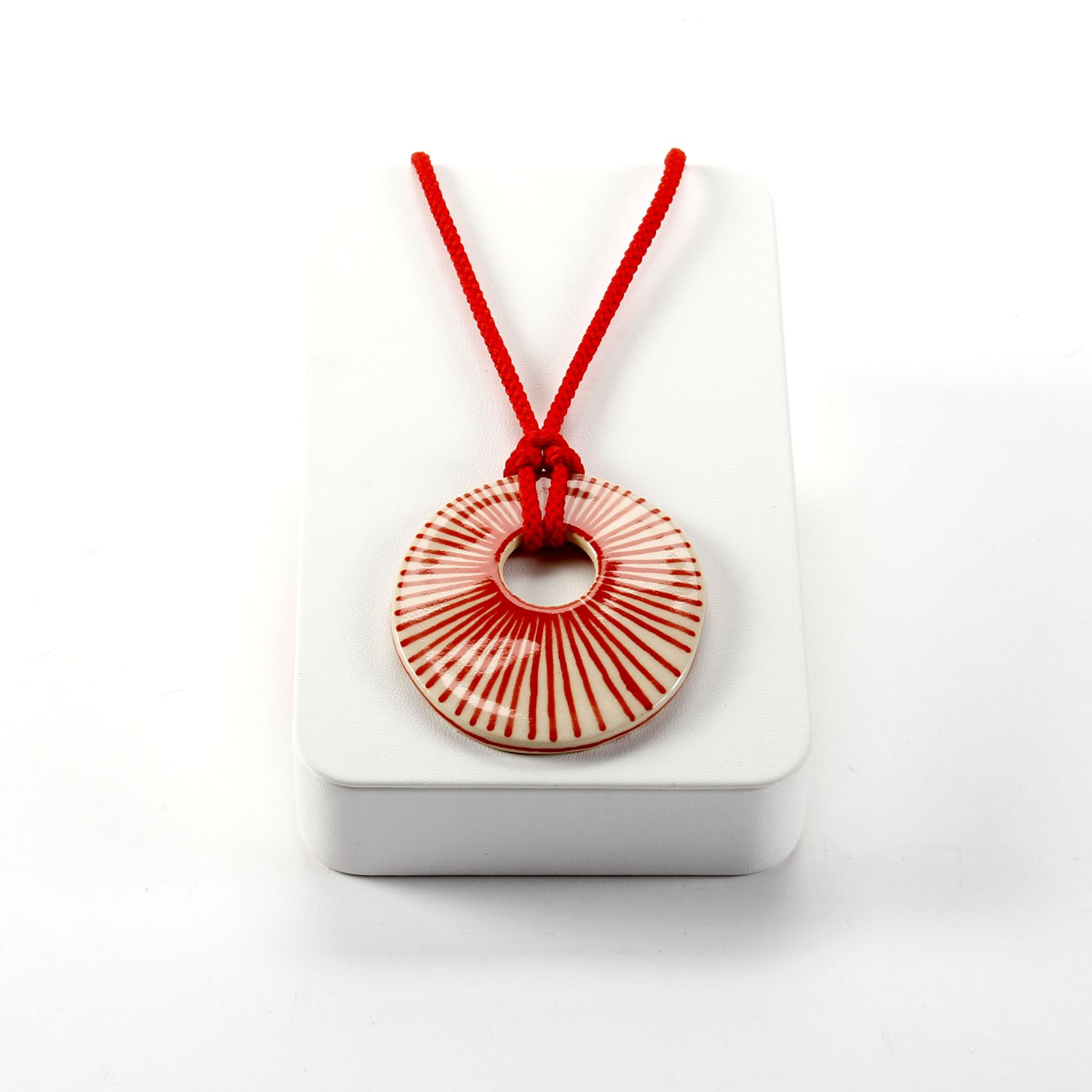 Here and Here: Pendant with Lines Product Image 3 of 3
