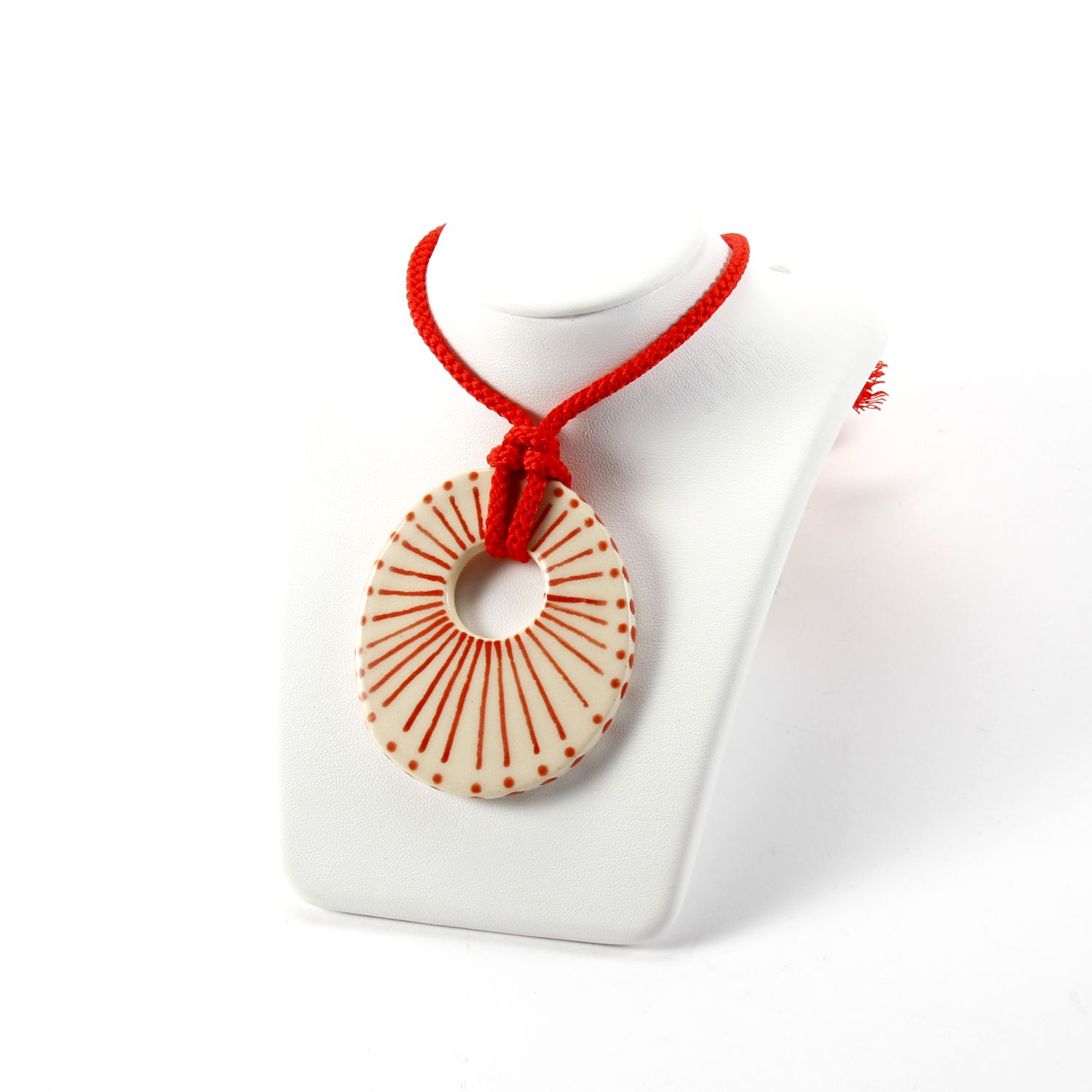 Here and Here: Pendant with Lines and Dots Product Image 1 of 2
