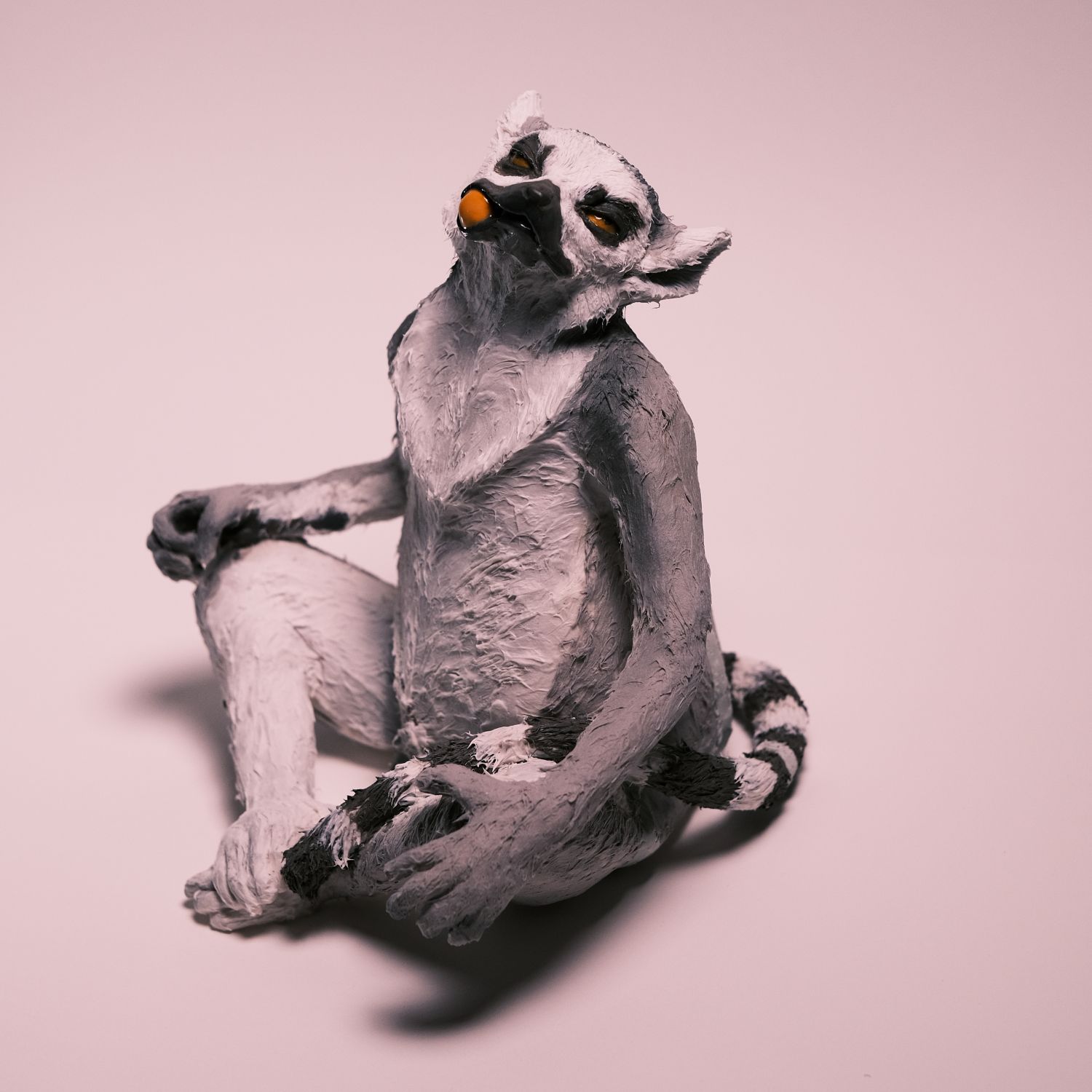 Peidi Wang: Lemur with a fruit in its mouth – Not For Sale Product Image 1 of 5