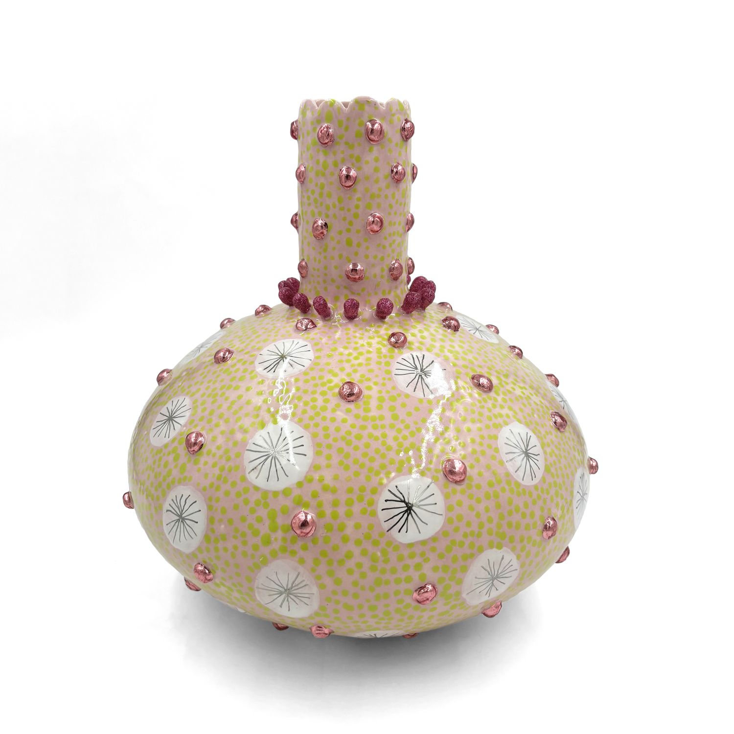 Hannah Faas: Sterling Lime Vase Product Image 1 of 1