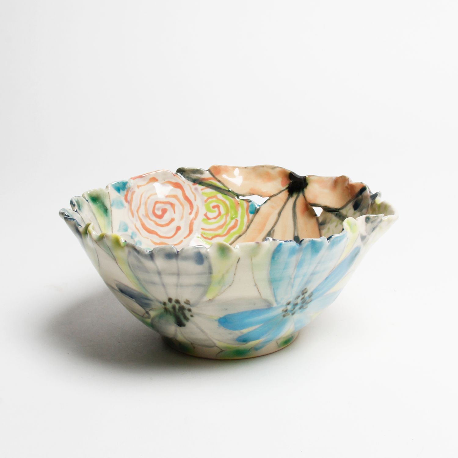 Susan Card: Floral Bowl 1 Product Image 1 of 4