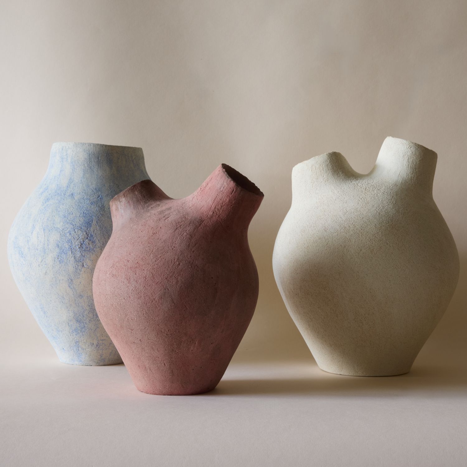 Mélina Schoenborn: Blue and White Vase Product Image 2 of 2