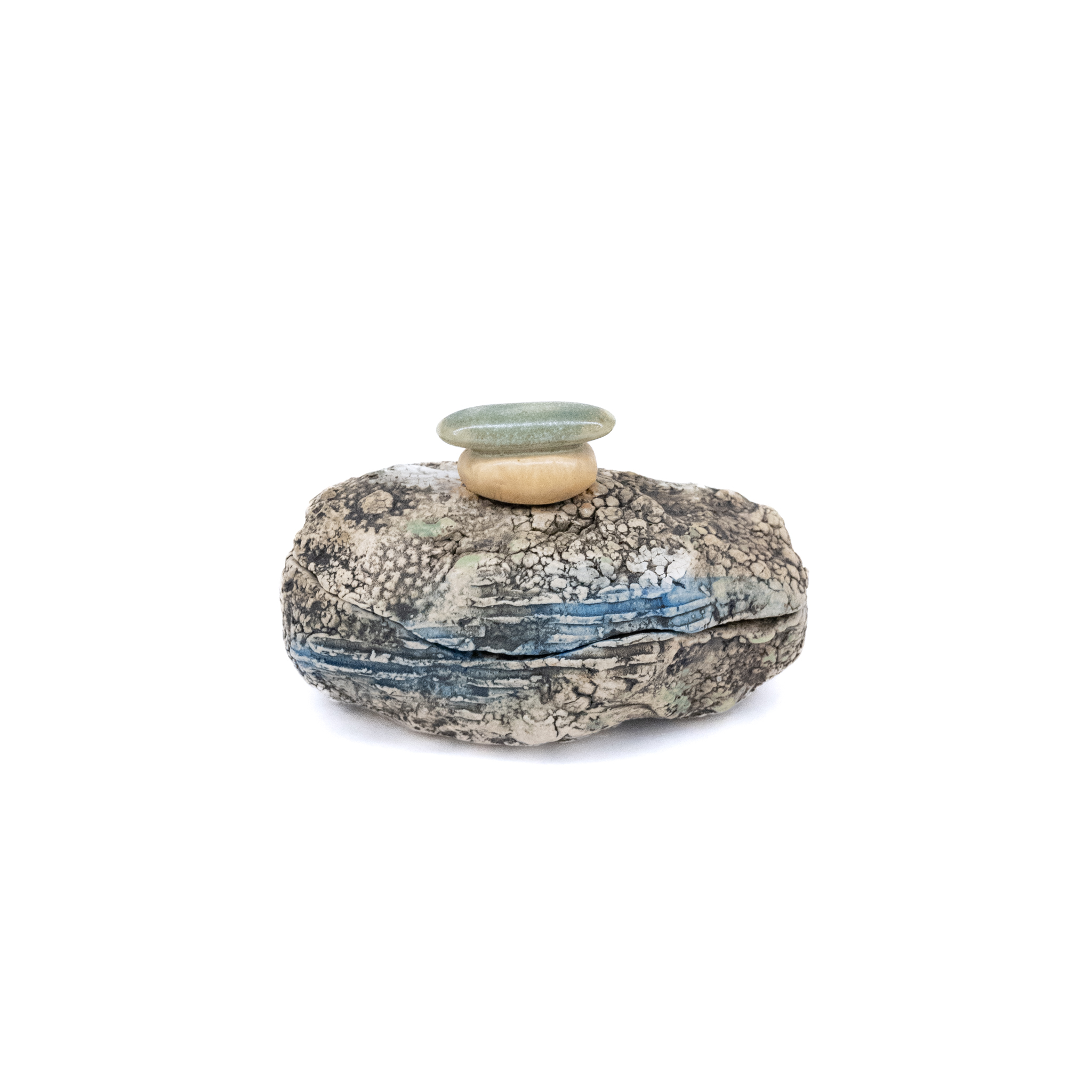 Eekta Trienekens: Two-Compartment Pebble Box Product Image 1 of 3