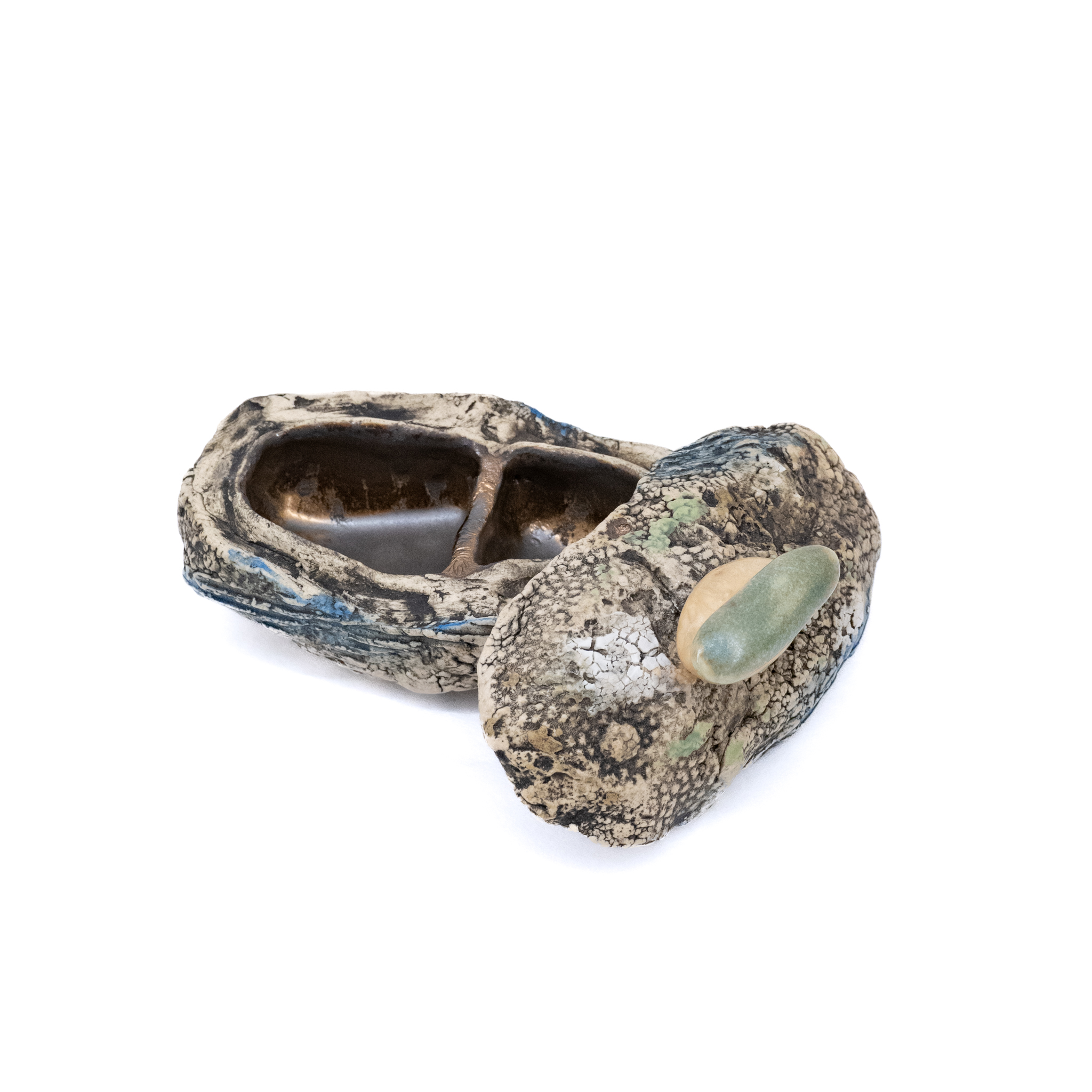 Eekta Trienekens: Two-Compartment Pebble Box Product Image 2 of 3
