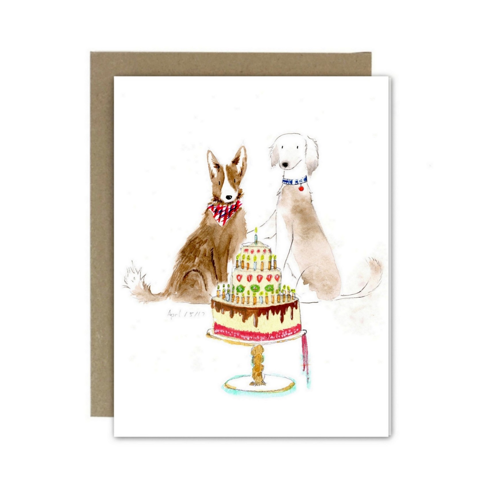 Chleo& Helen: Two Dogs With a Cake Product Image 1 of 1