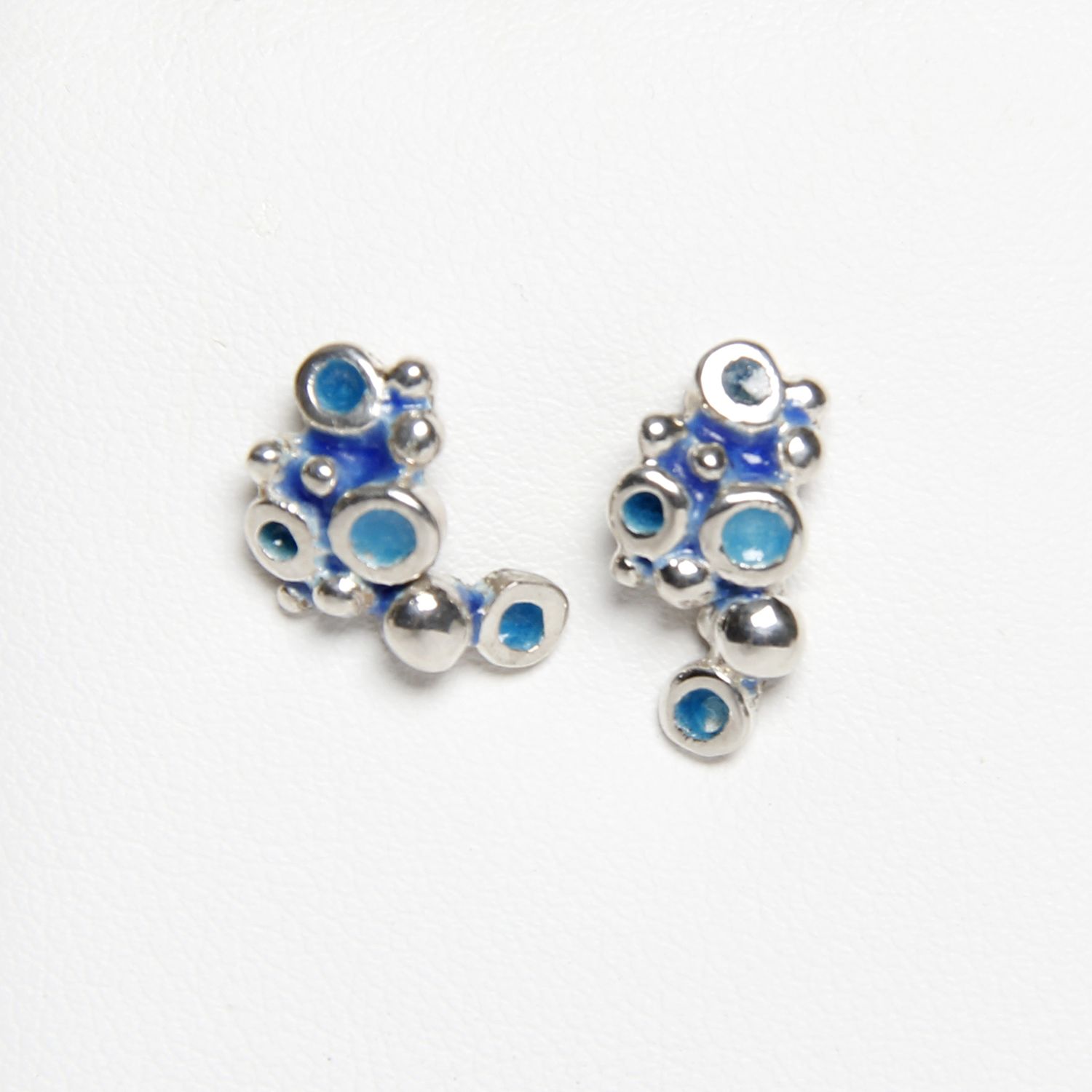 Cinelli Maillet: Seltzer Earrings in Nitric and Turquoise Product Image 1 of 2