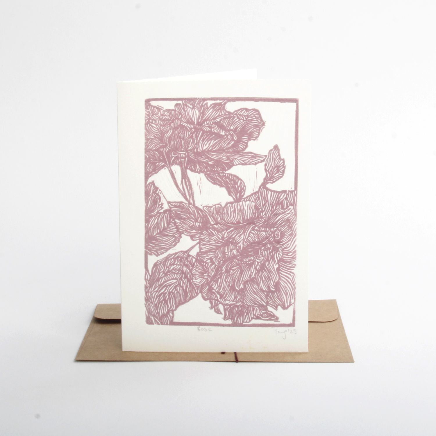 Jing Han Yang: Rose card Product Image 2 of 2