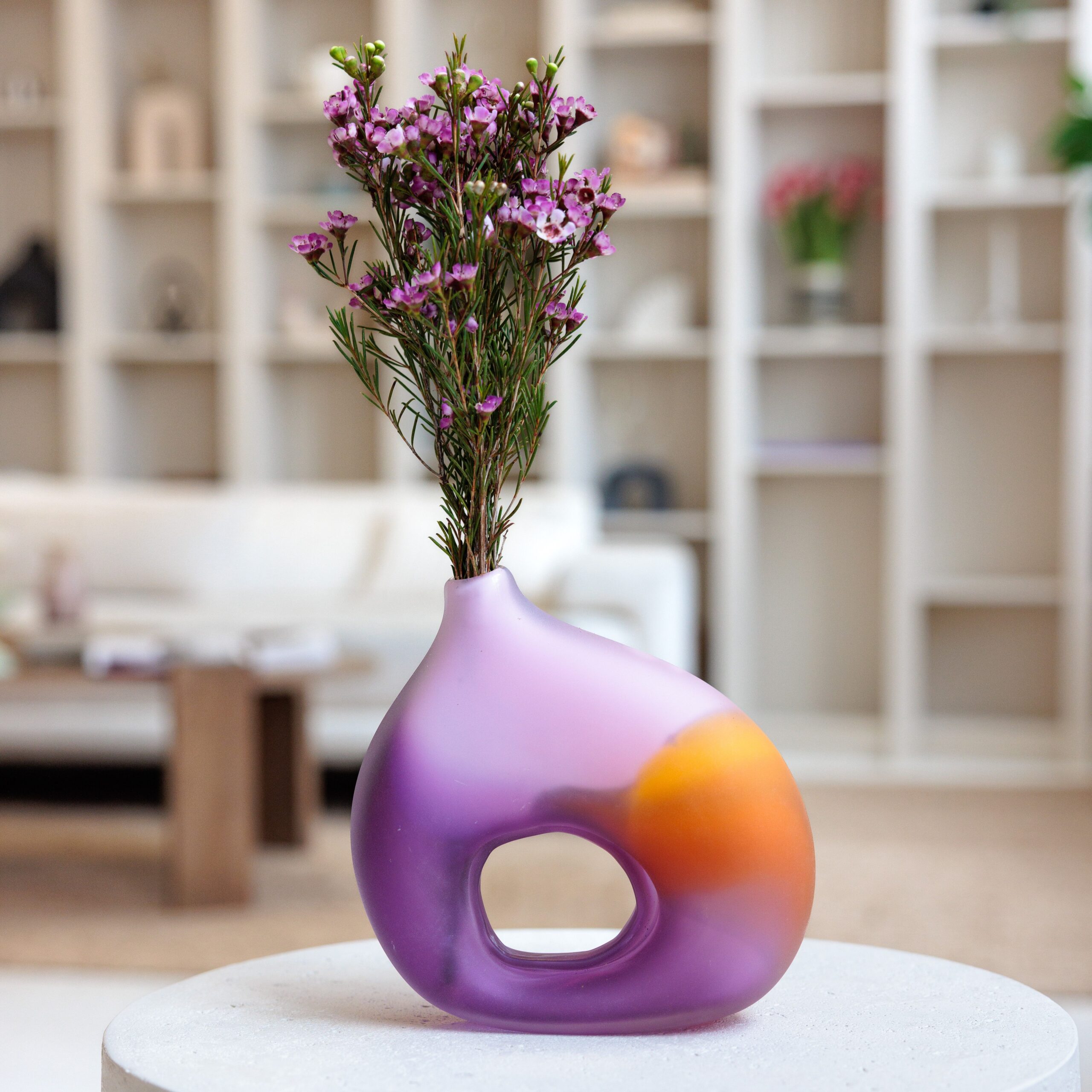 Nadira Narine: Pink Droplet Vase Product Image 1 of 4