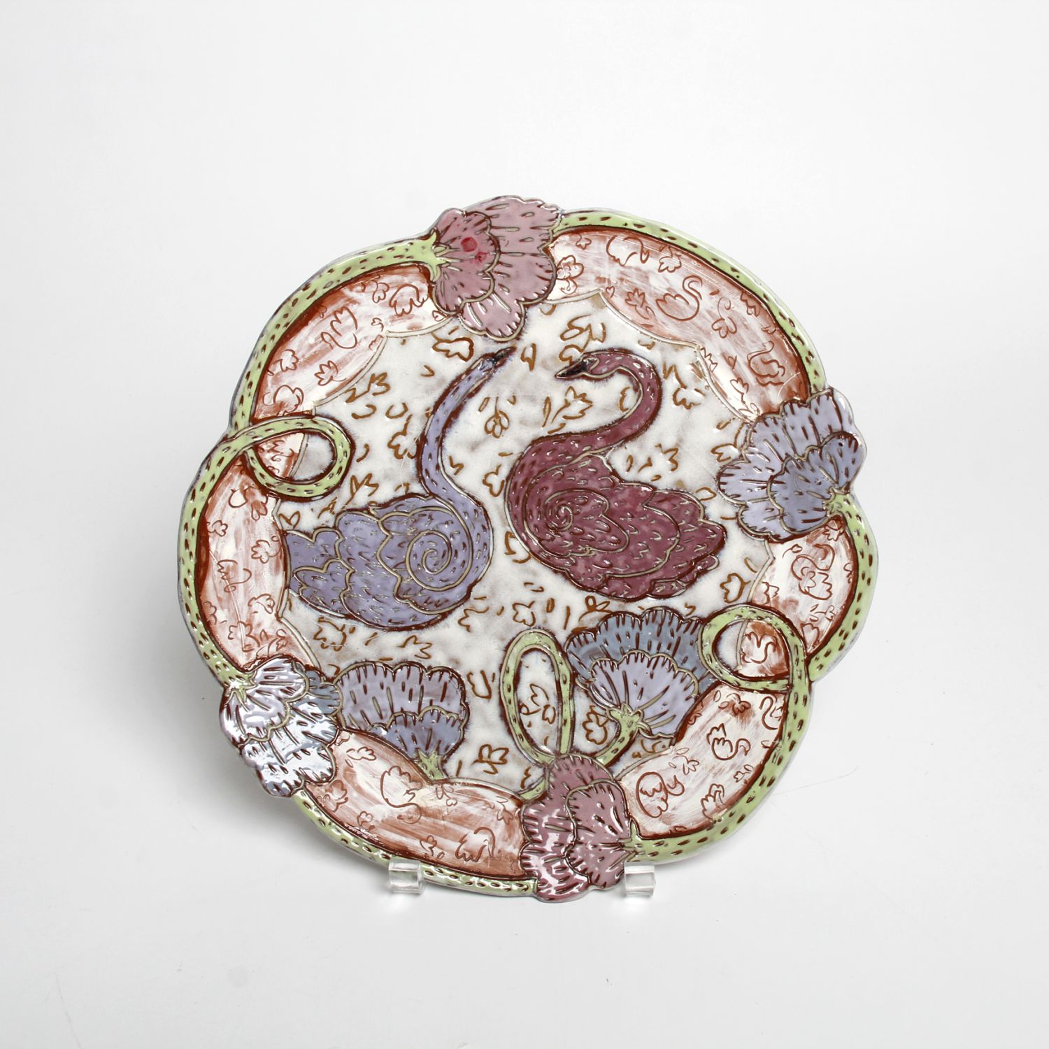 Zoe Pinnell: Swan plate Product Image 1 of 2