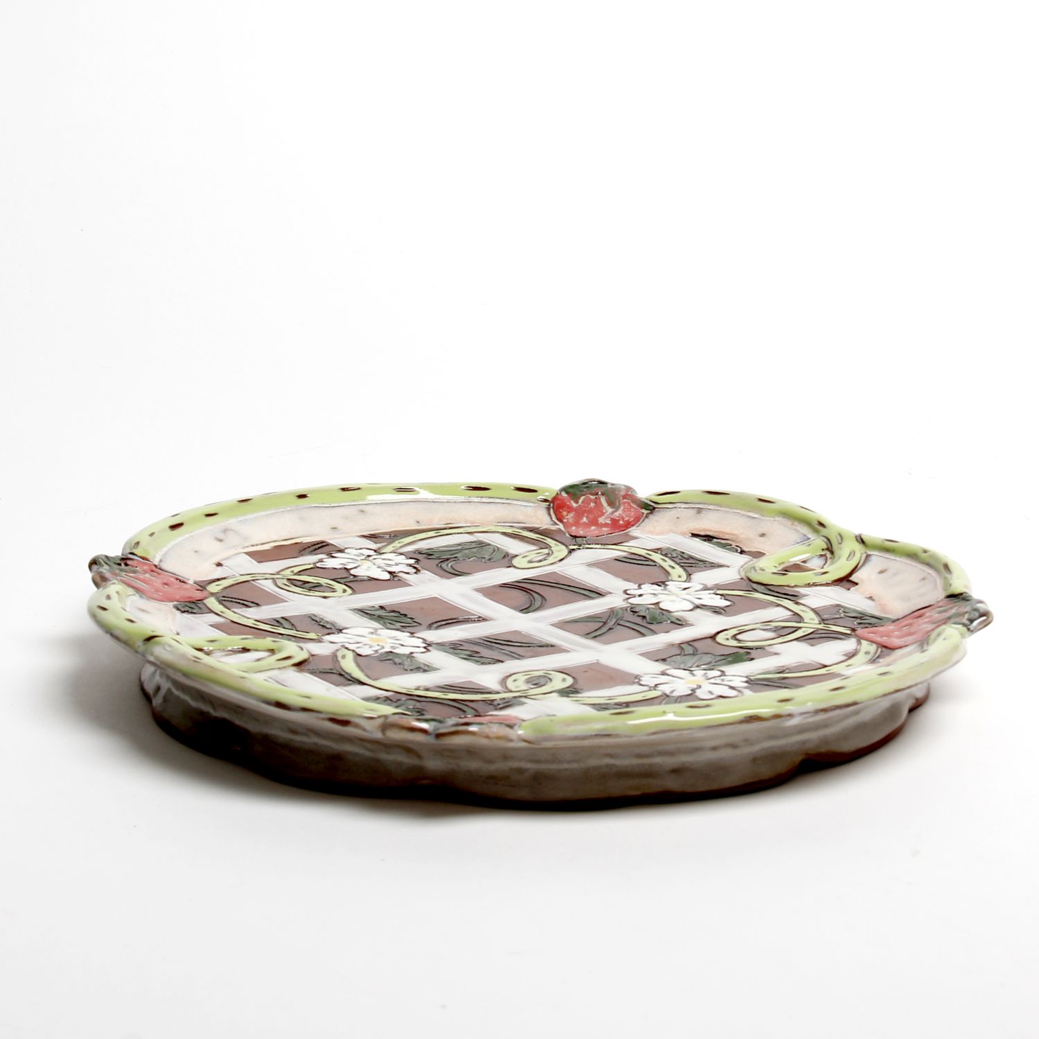 Zoe Pinnell: Strawberry Plate Product Image 3 of 3