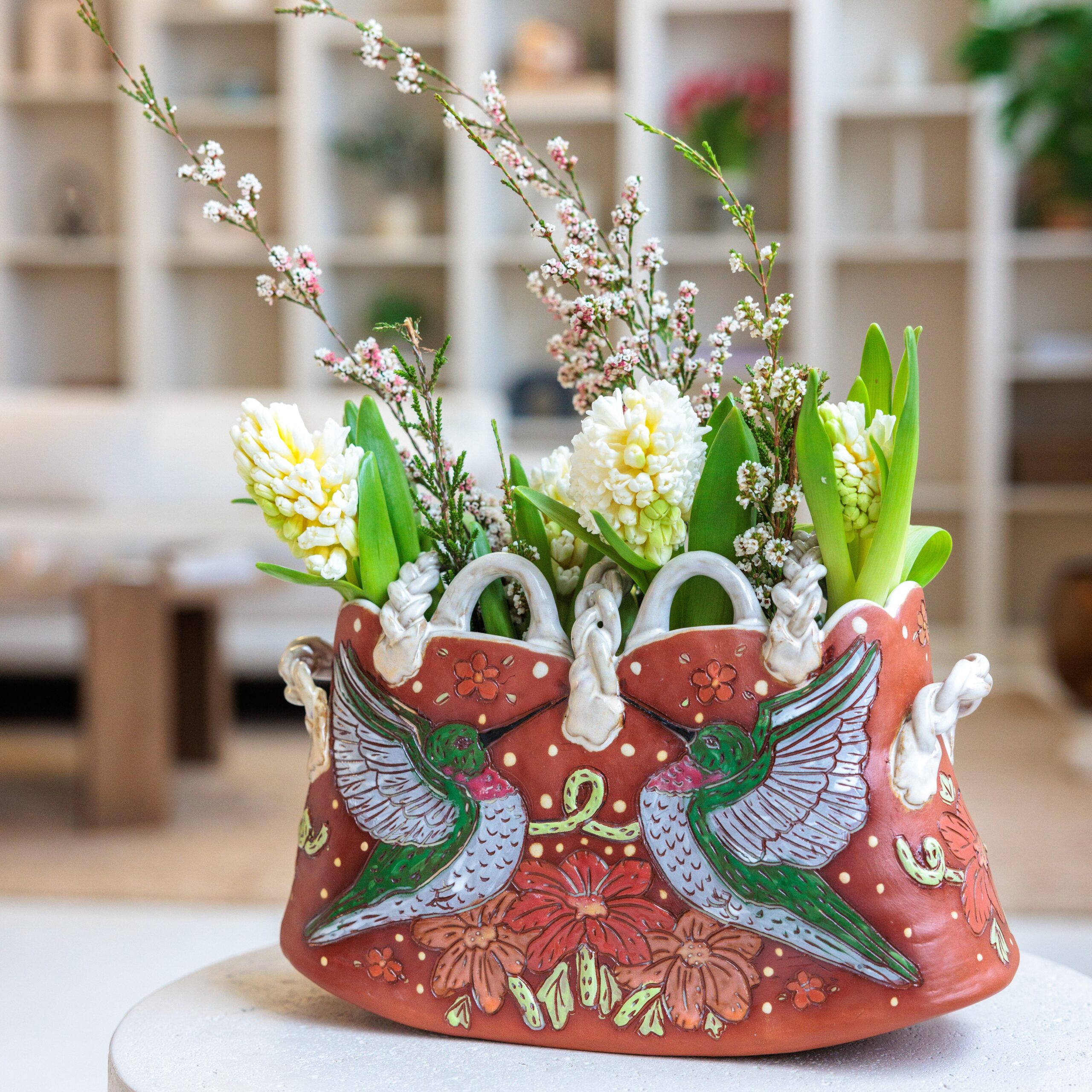Zoe Pinnell: Hummingbird Basket Product Image 1 of 3