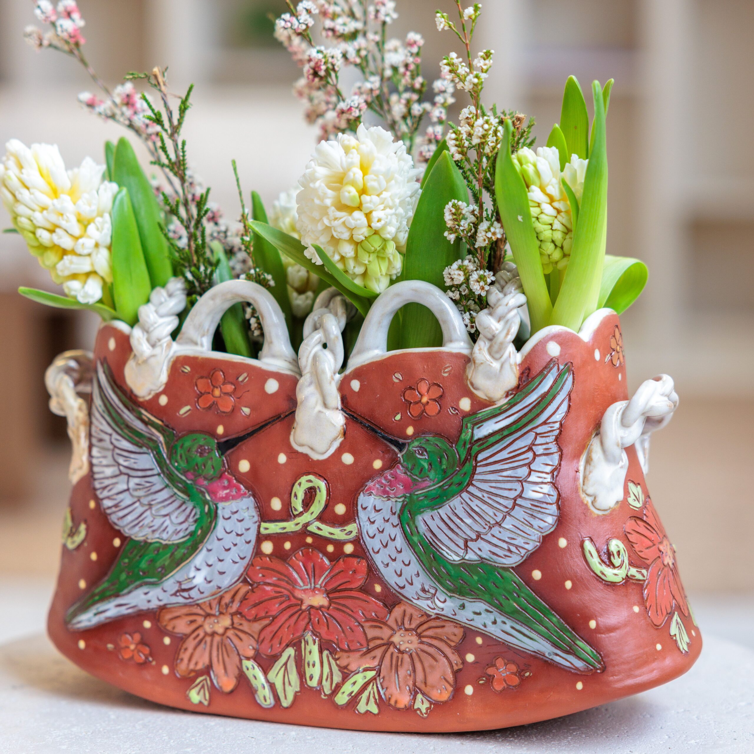 Zoe Pinnell: Hummingbird Basket Product Image 3 of 3