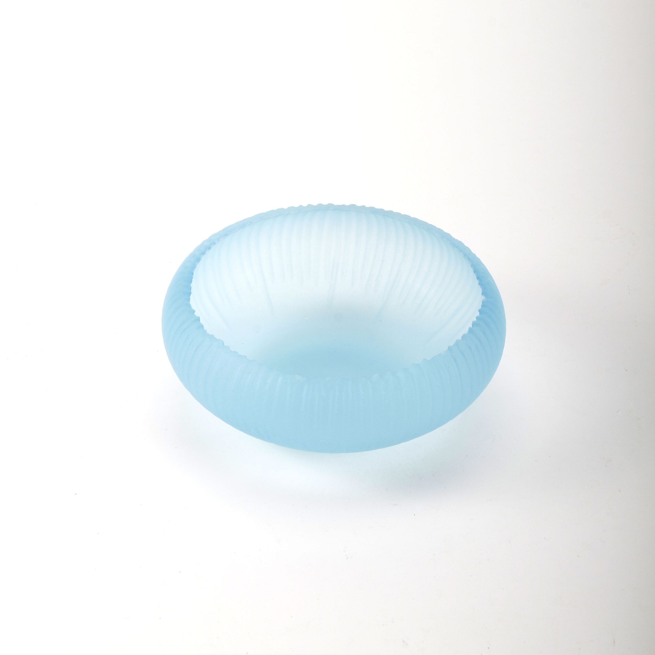Courtney Downman: Aqua Bowl Carved Ring Dish Product Image 3 of 3