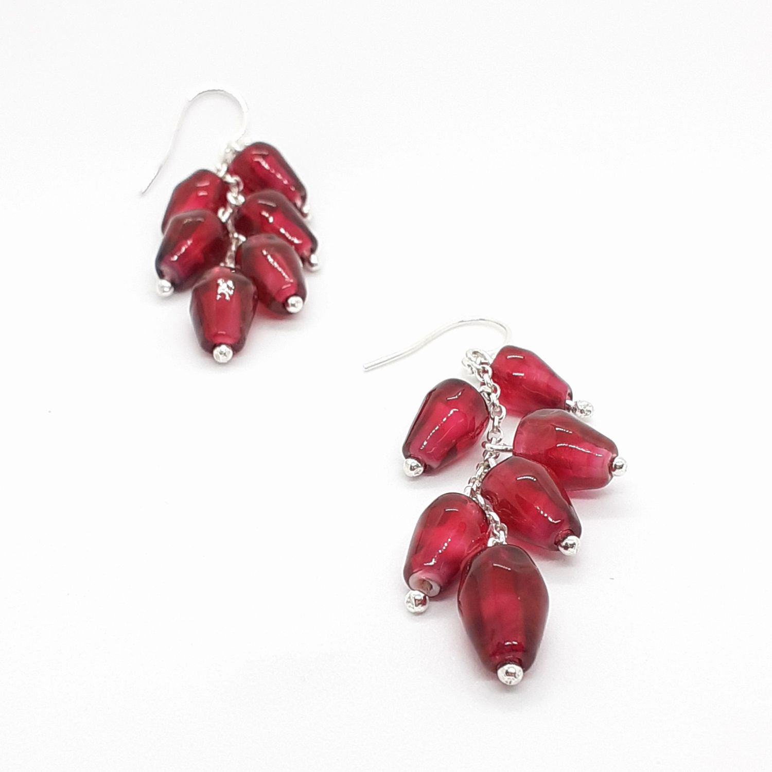 Nadia Tasci: Pomegranate Earrings Product Image 2 of 2