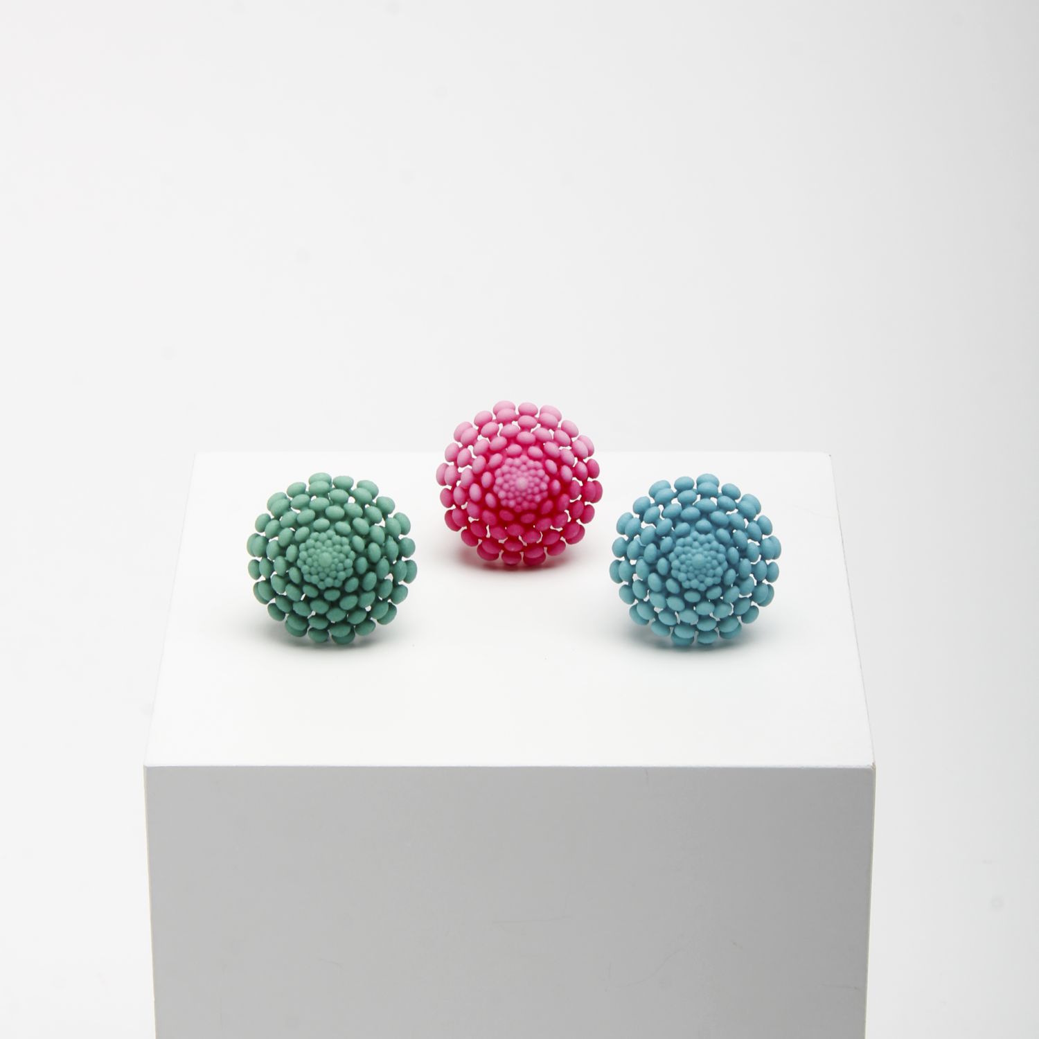 Kormar: Small Geometric Bloom Ring Product Image 1 of 5