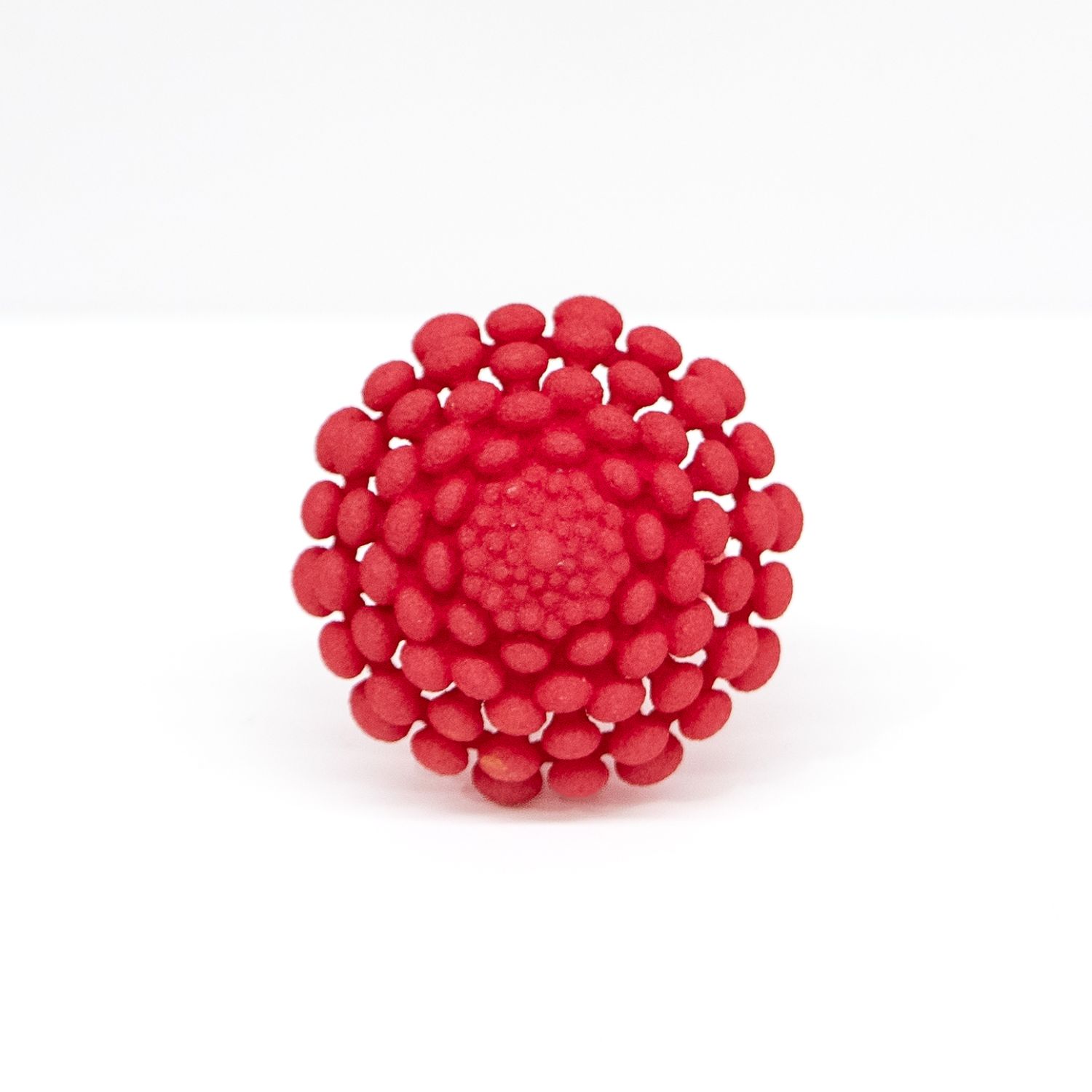 Kormar Jewellery: Red Bubble Ring Product Image 1 of 2