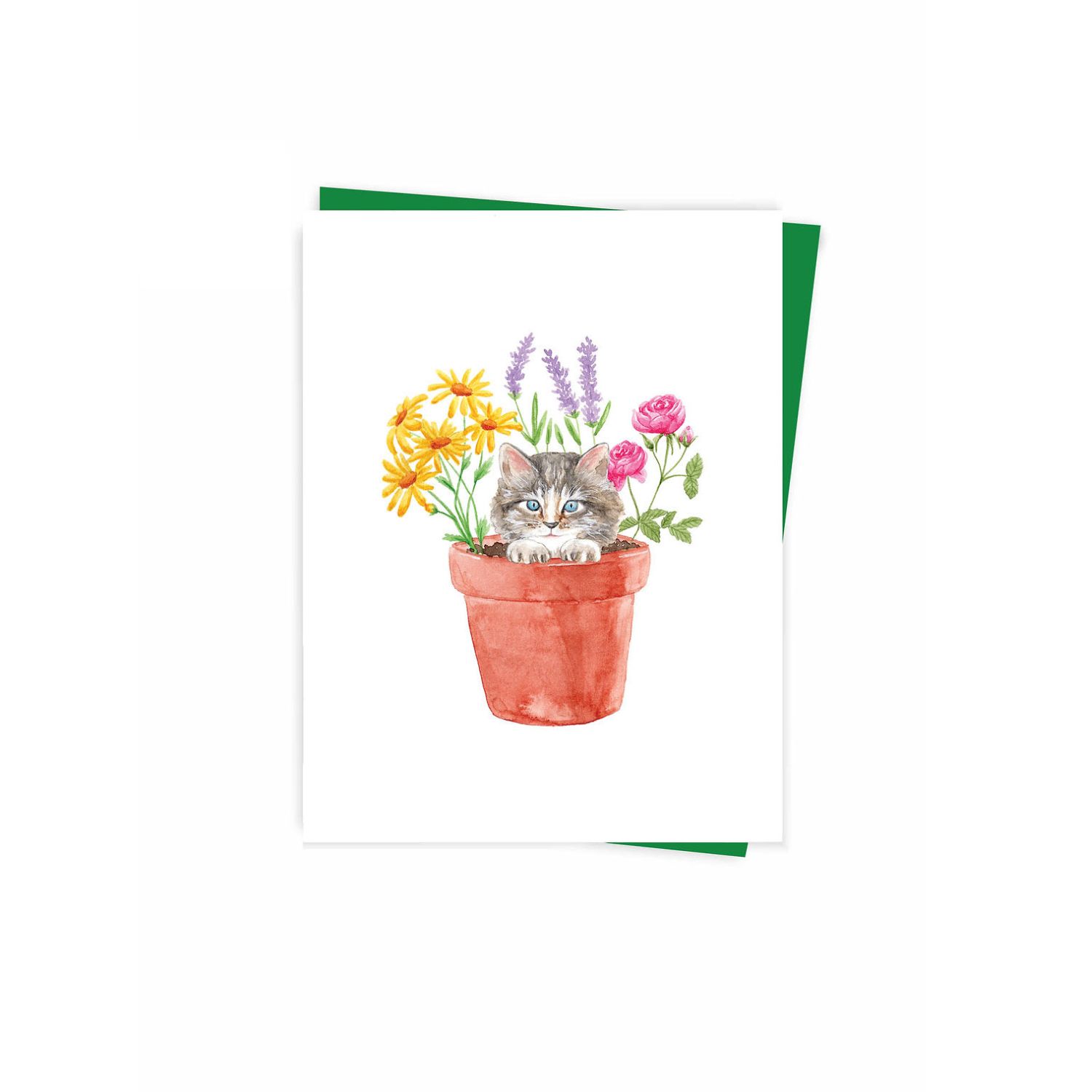 Hobeika Art: Greeting Card – Peekaboo Product Image 1 of 1