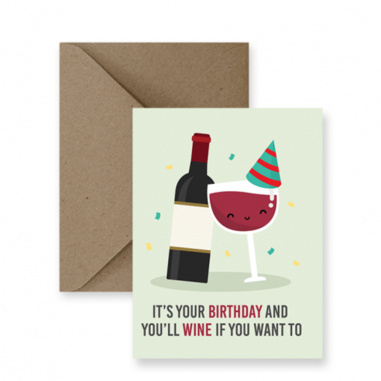 IMPAPER: Wine Birthday Product Image 1 of 4