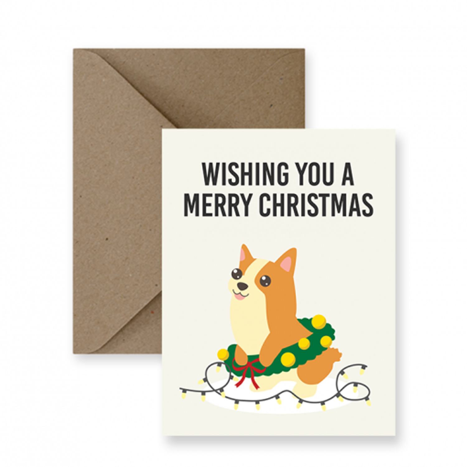 IMPAPER: Corgi Christmas Card Product Image 1 of 4