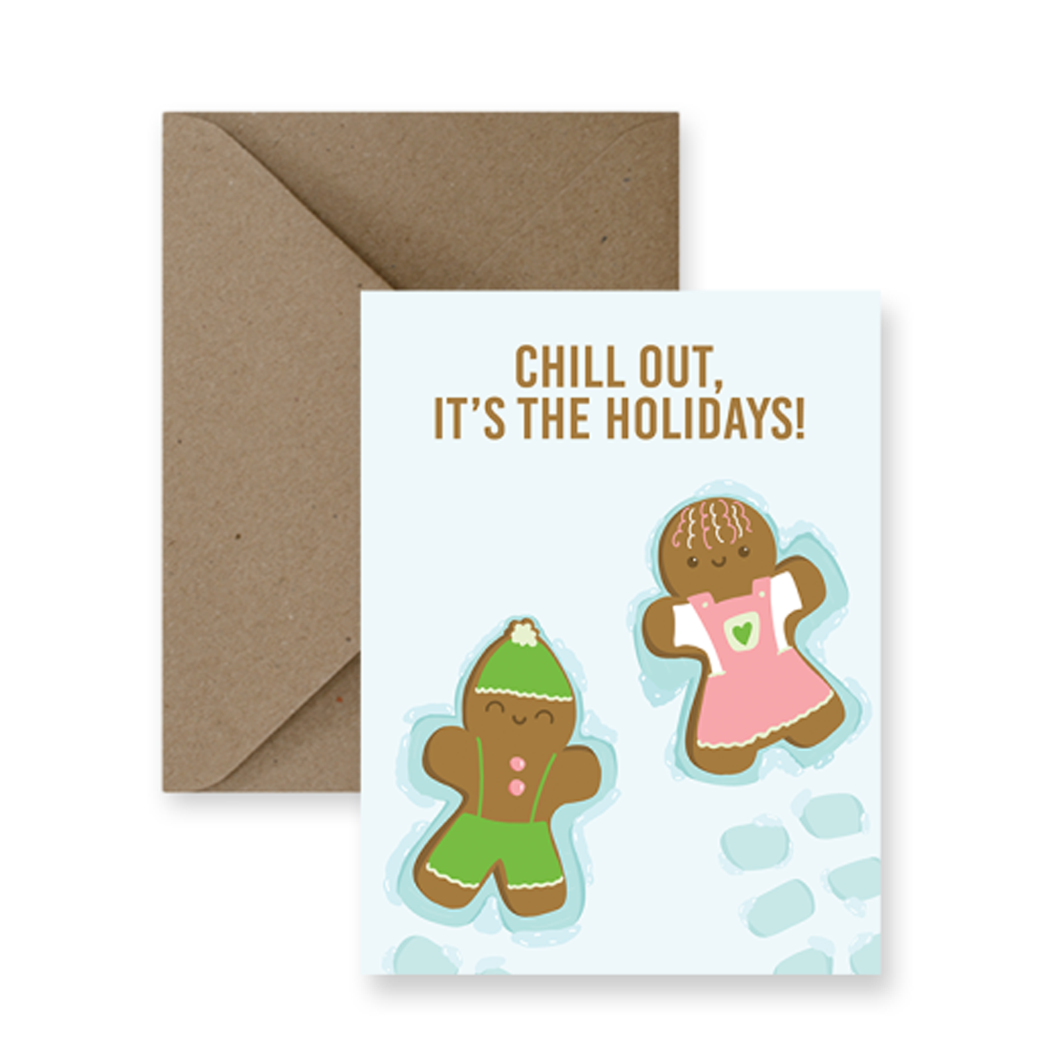 IMPAPER: Chill Gingerbread Card Product Image 1 of 4
