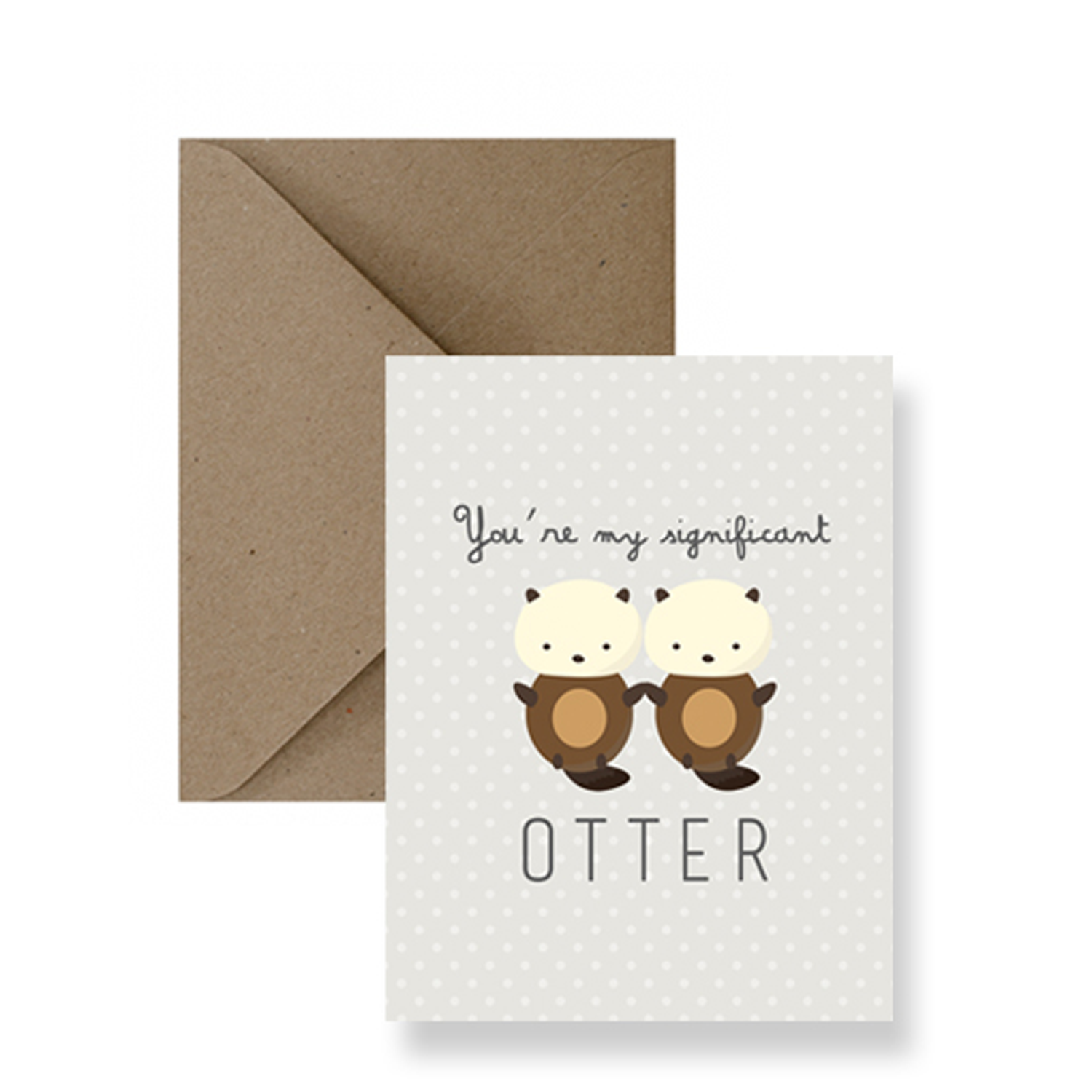 IMPAPER: Significant Otter Card Product Image 1 of 4