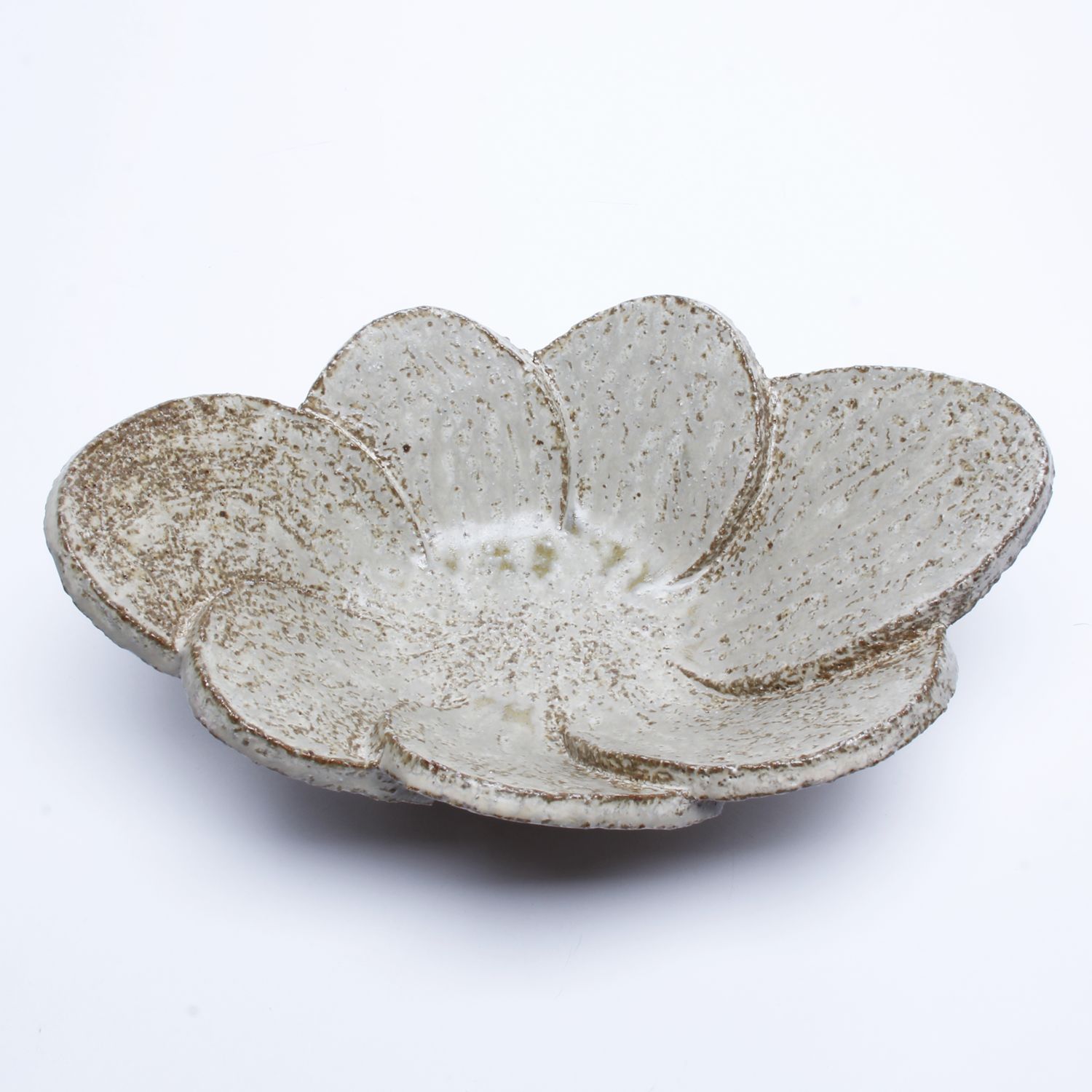 Bruce Cochrane: Overlapping Tan Oval Bowl Product Image 3 of 5