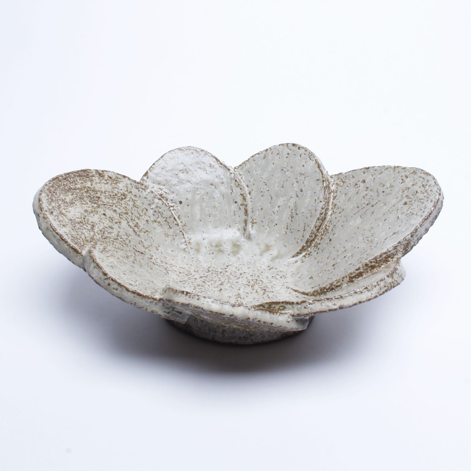 Bruce Cochrane: Overlapping Tan Oval Bowl Product Image 5 of 5