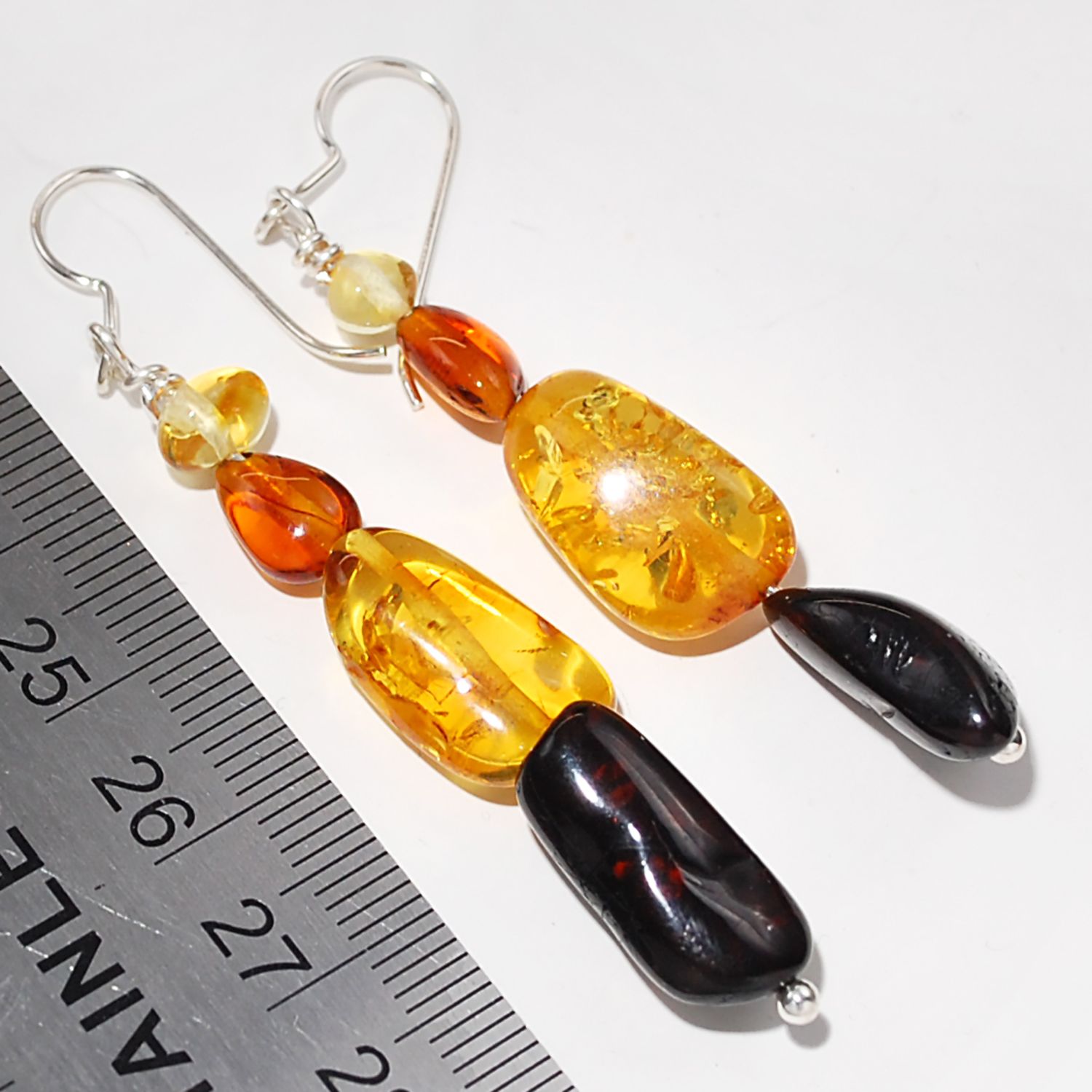 Tetyana Lypka: Amber Earrings Product Image 1 of 1