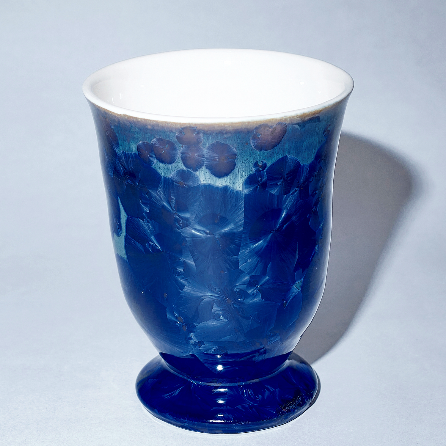 Yumiko Katsuya: Blue Goblet Vase Product Image 1 of 1