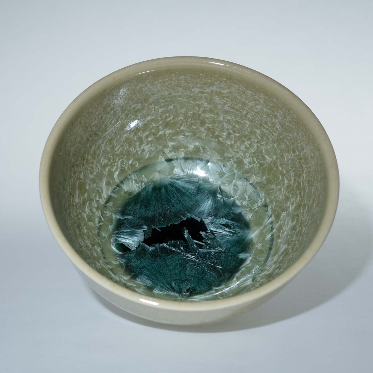 Yumiko Katsuya: Gold-Green Bowl Product Image 1 of 1