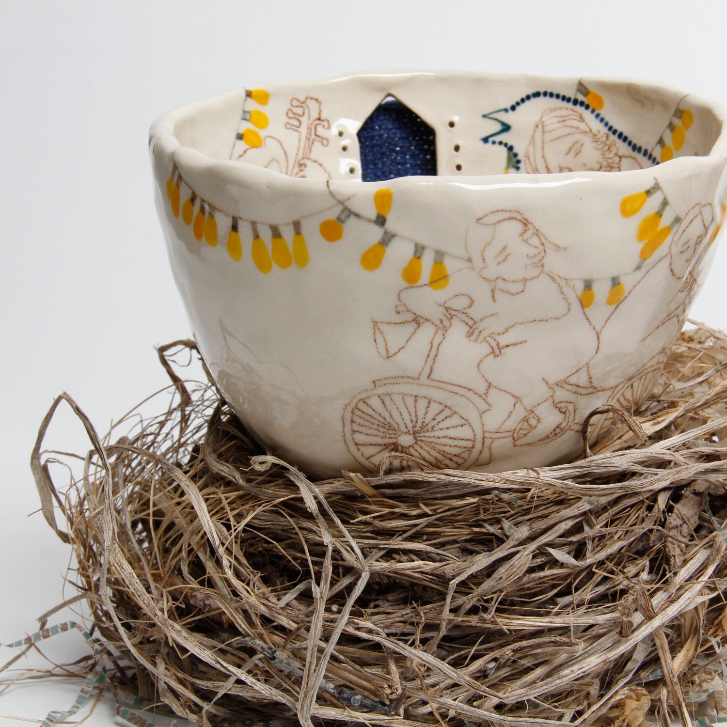 Japneet Kaur: Nesting Bowl – Hollow Bowl (Each sold separately) Product Image 5 of 7