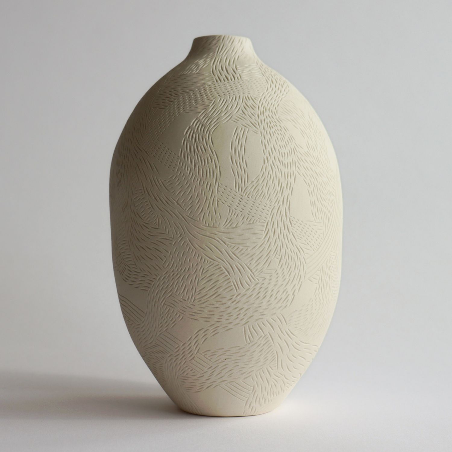 Talia Silva: Subtle Echoes – Medium Fully Carved Vessel Product Image 1 of 1