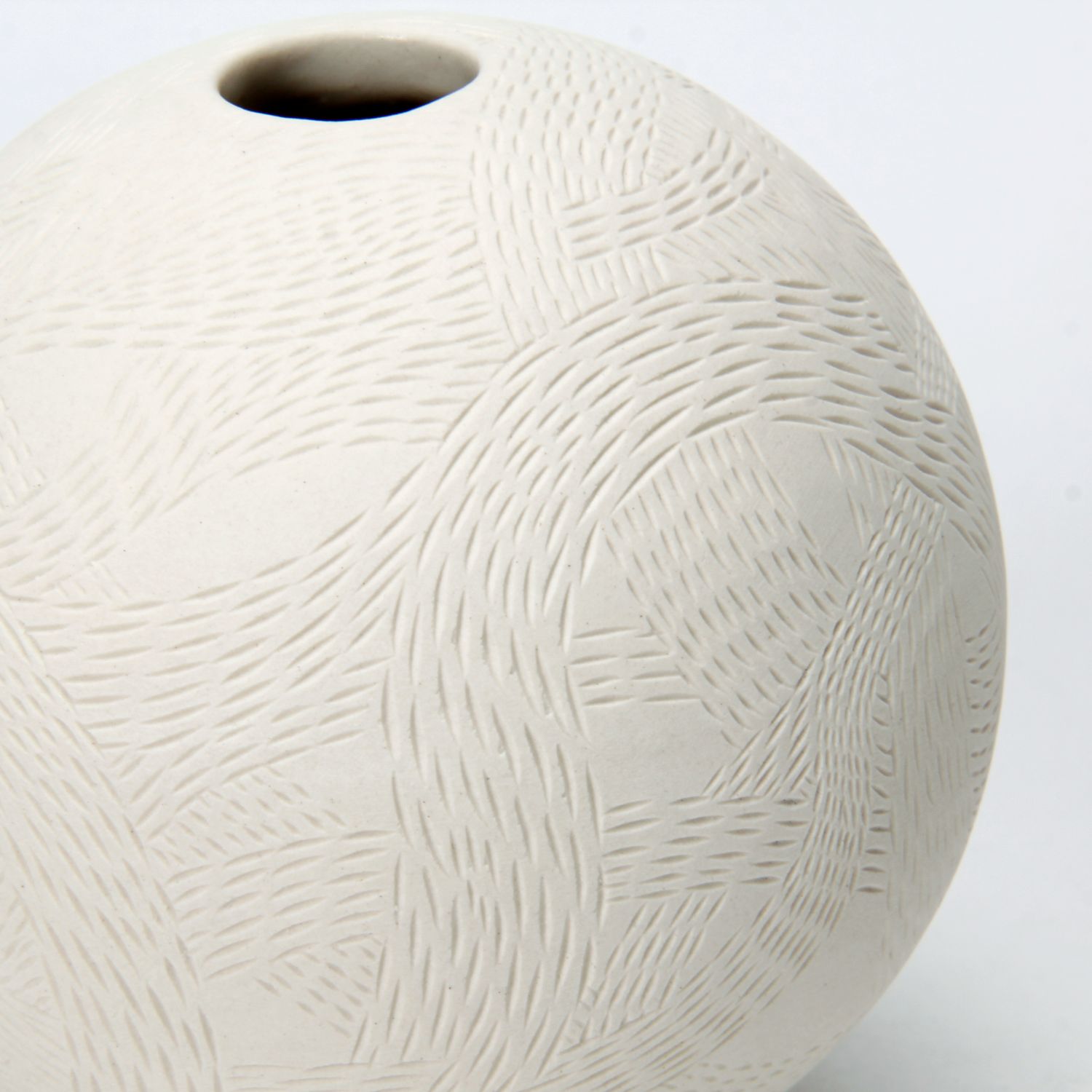 Talia Silva: Subtle Echoes – Orb Vessel Fully Carved Product Image 2 of 2
