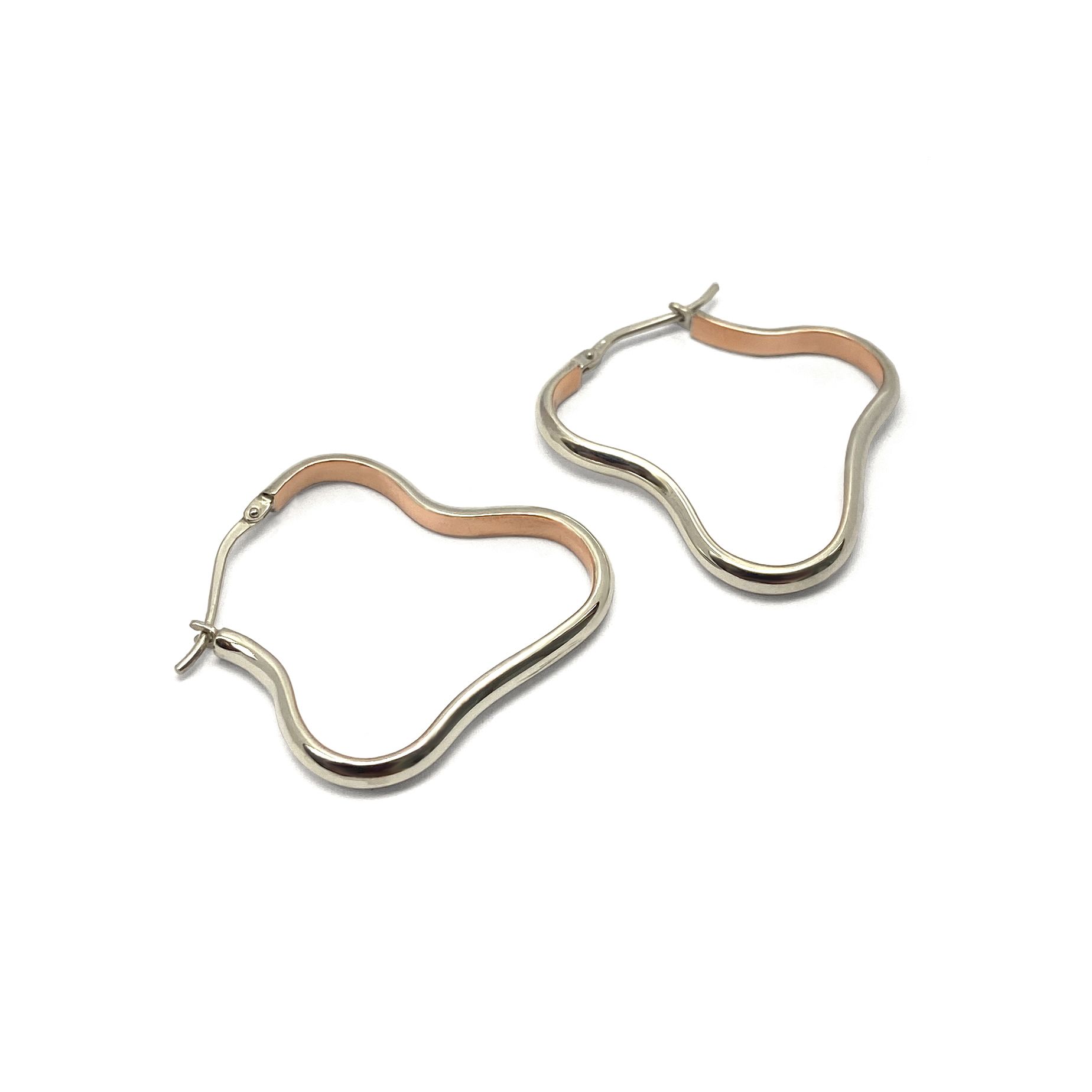 Claudine Moncion: Hoop Earrings Large Product Image 1 of 1