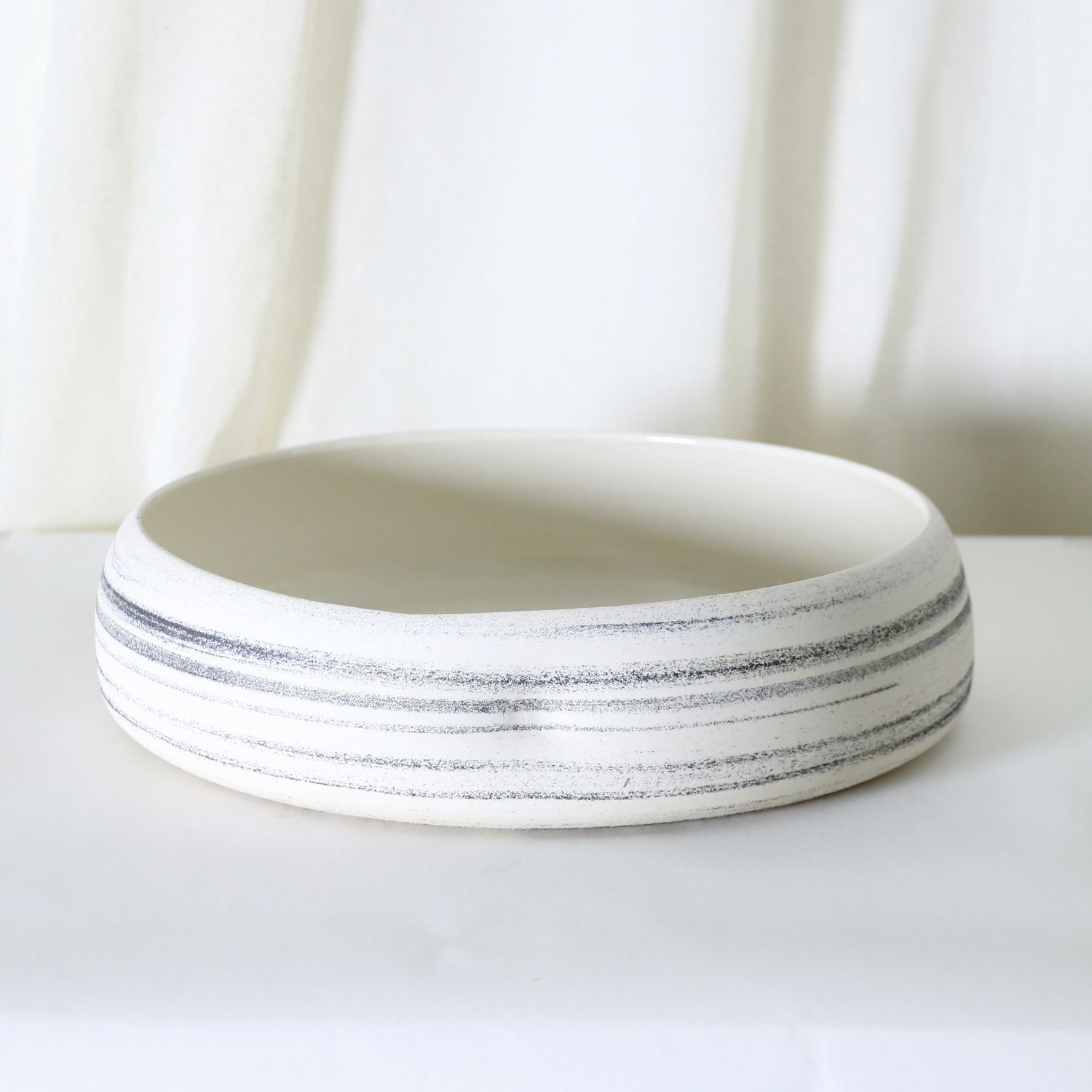 Celina Kang: Large Meta-morphic Bowl (White) Product Image 1 of 1