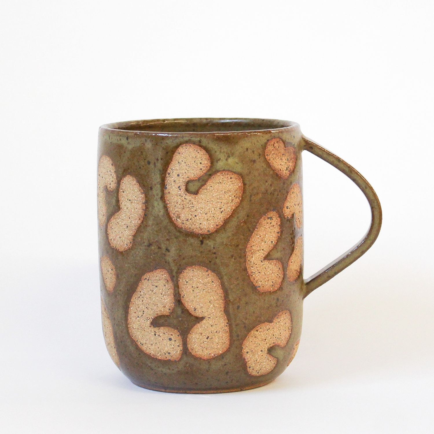 Mima Ceramics: Small Mug Green Product Image 1 of 1