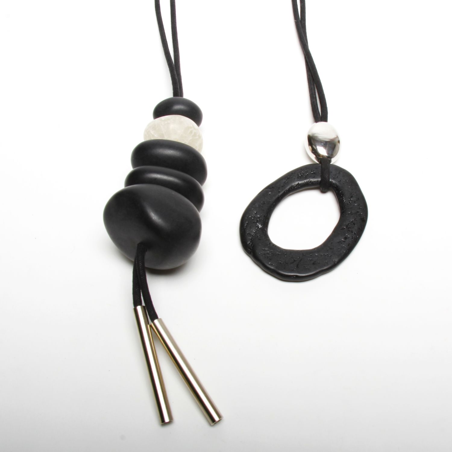 Two A: Long Egg Necklace Product Image 1 of 6