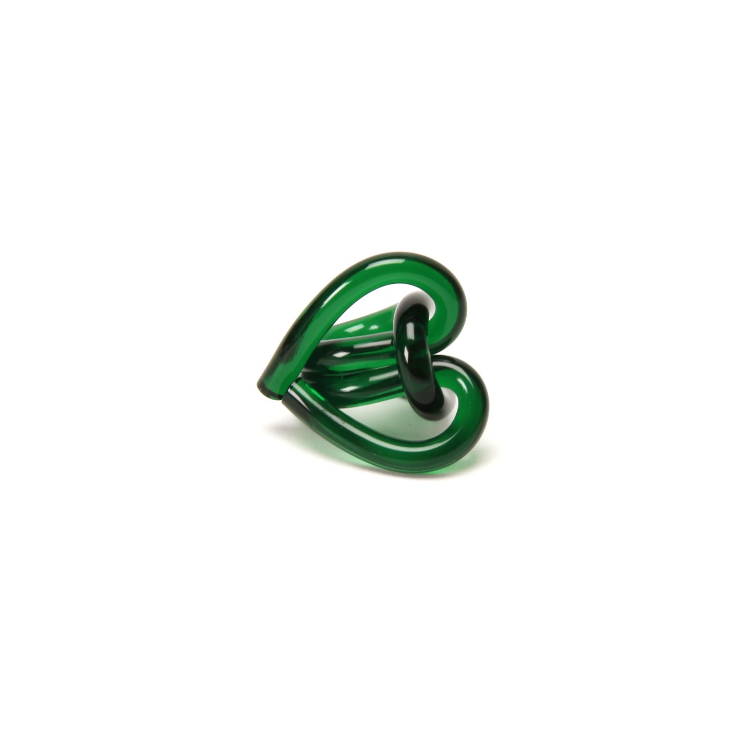Corey Moranis: Heart Ring Green Product Image 1 of 3