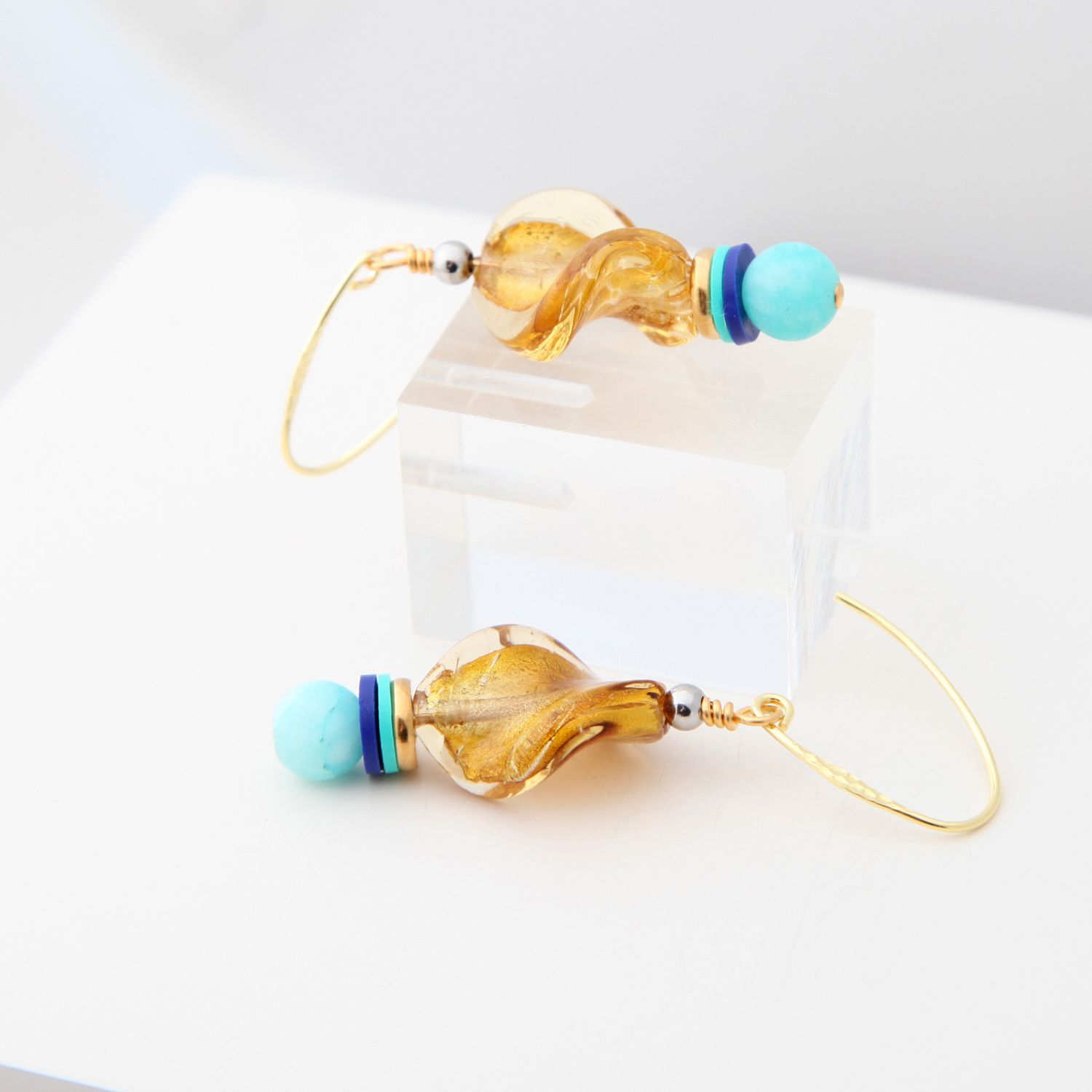 Farheen Ali: Secessionist Plate Earrings Product Image 1 of 3
